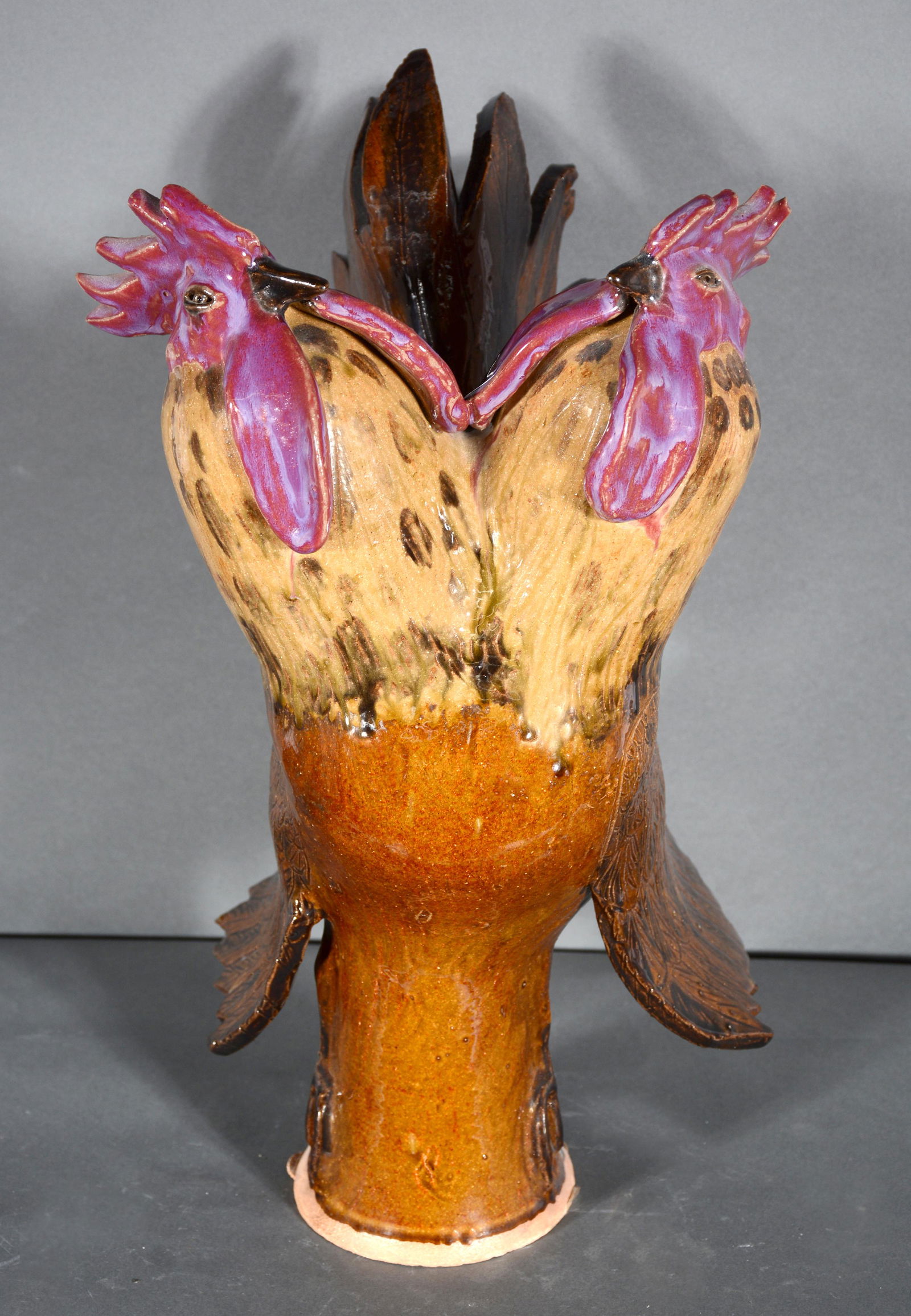 Claude Miller. Two Headed Rooster. (1 of 4)