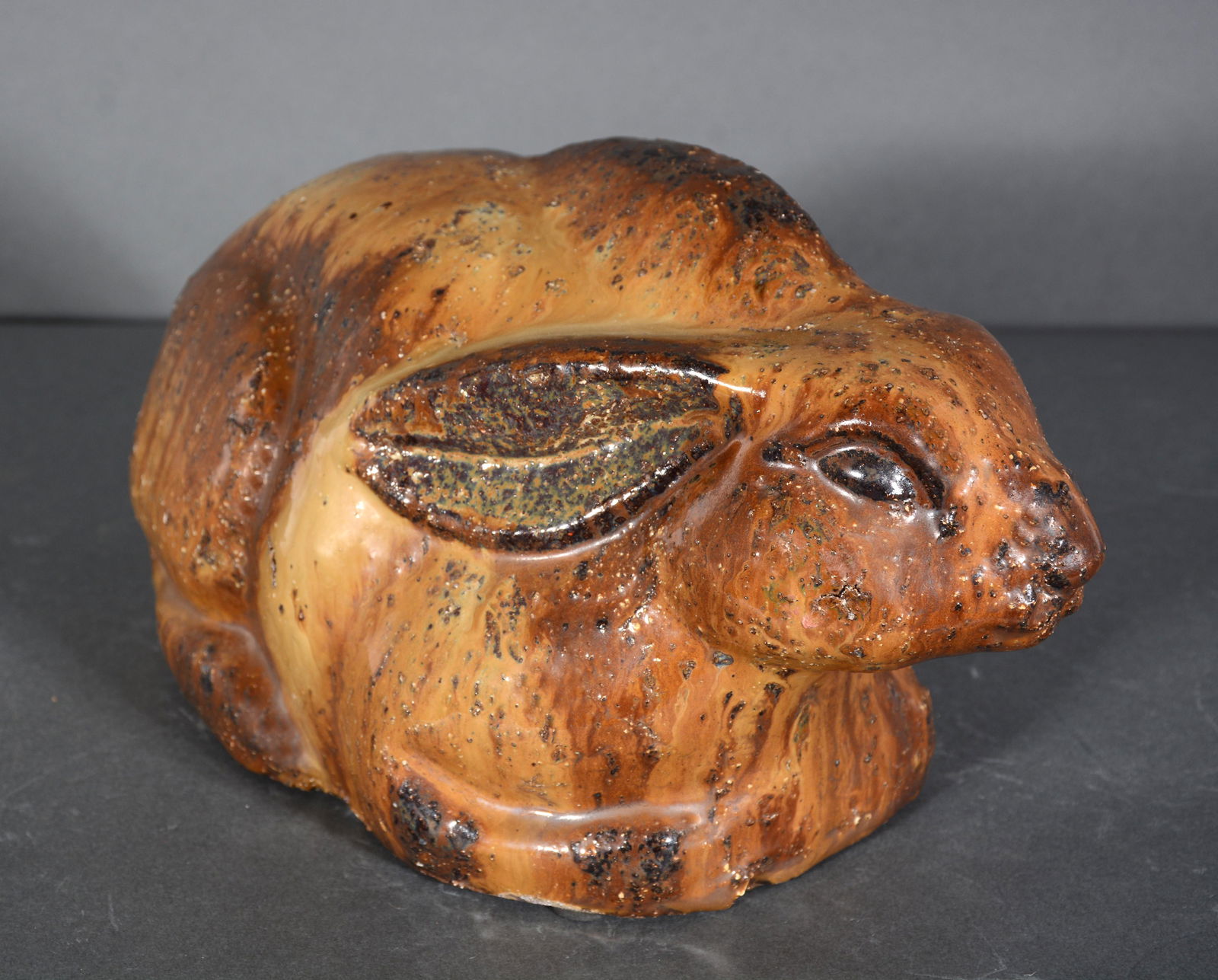 Sewer Tile Glazed Rabbit. (1 of 3)