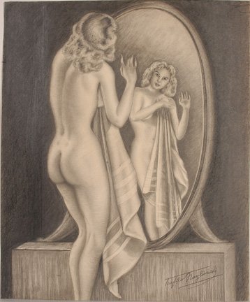 Teofilo Magliocchi. Looking In the Mirror.