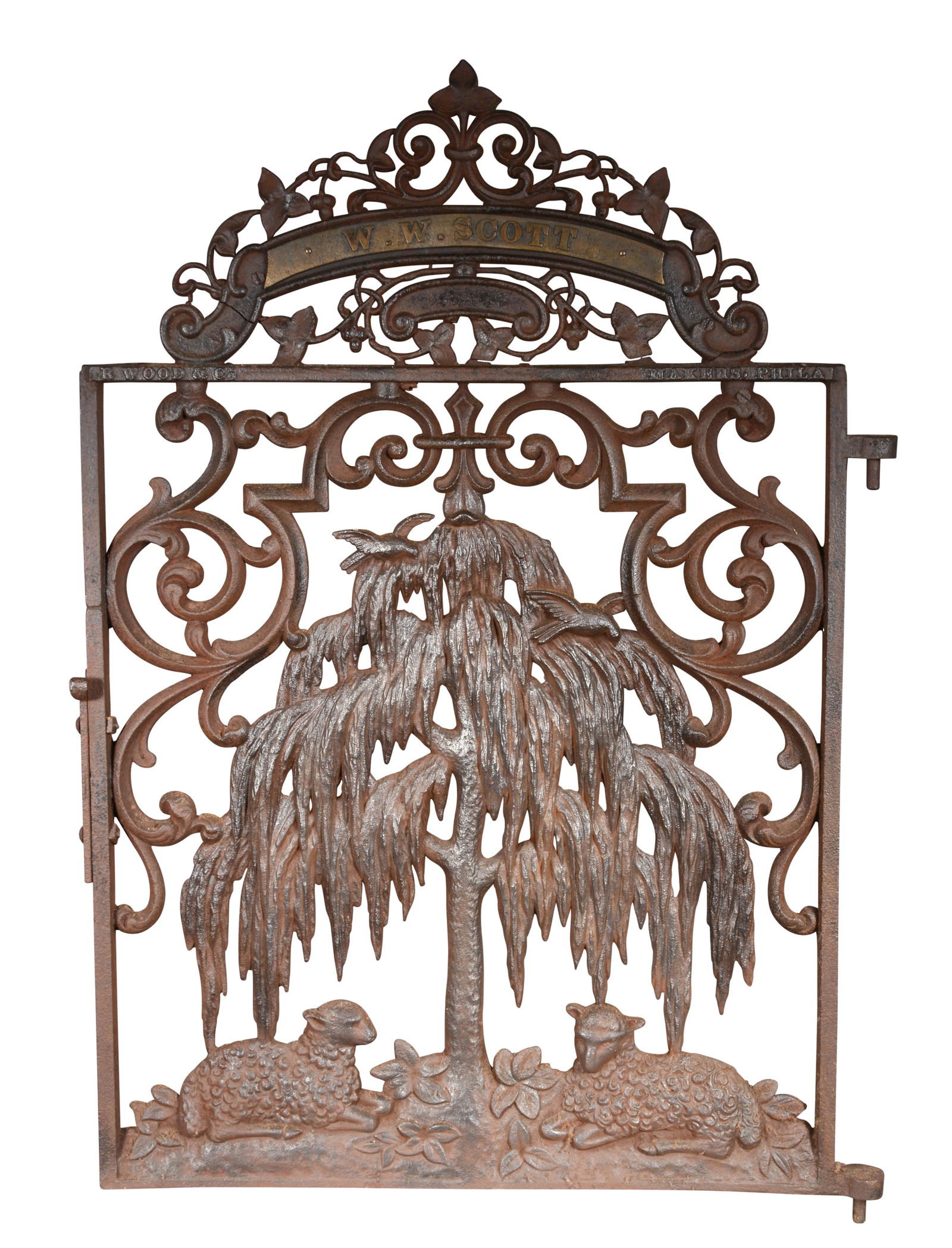 R. Wood Co. Markers, Philadelphia. W.W. Scott Graveyard (1 of 17)