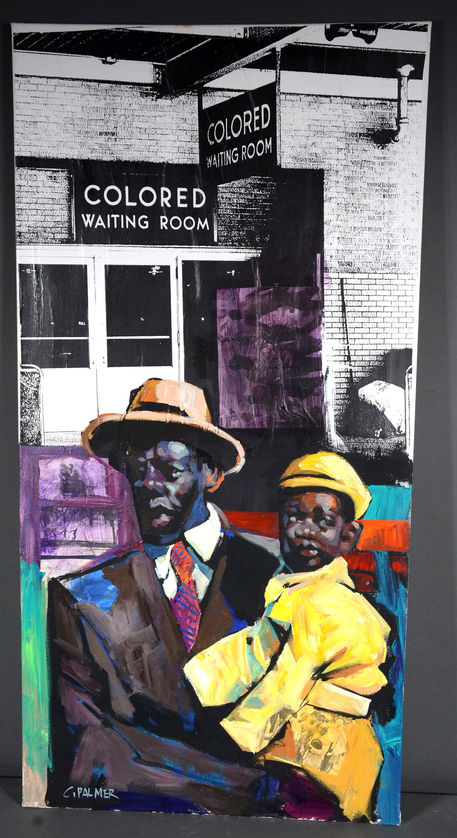 Charly Palmer. Colored Waiting Room. (1 of 3)