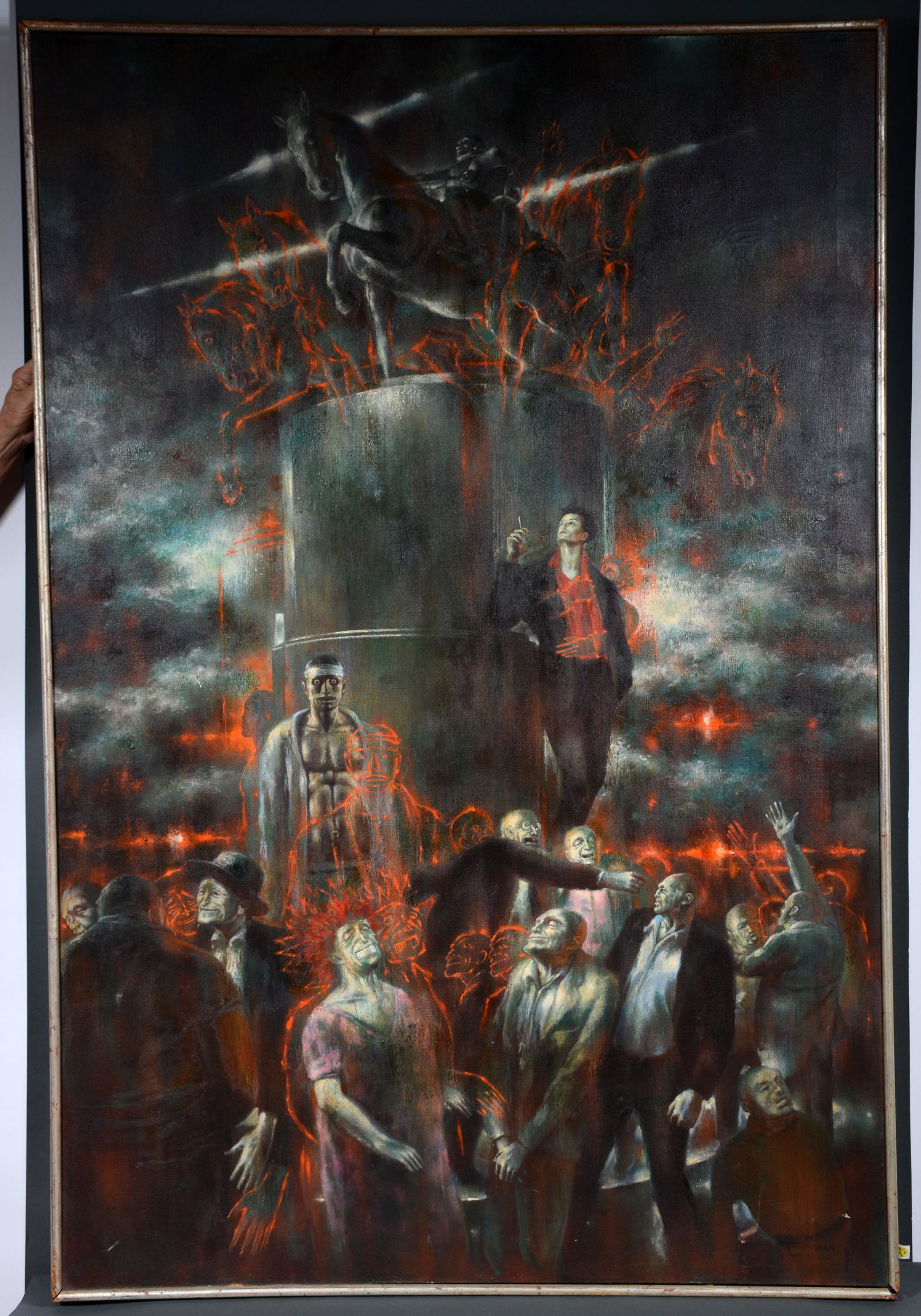 Edward Laning. The Fire Next Time - Union Square. (1 of 11)