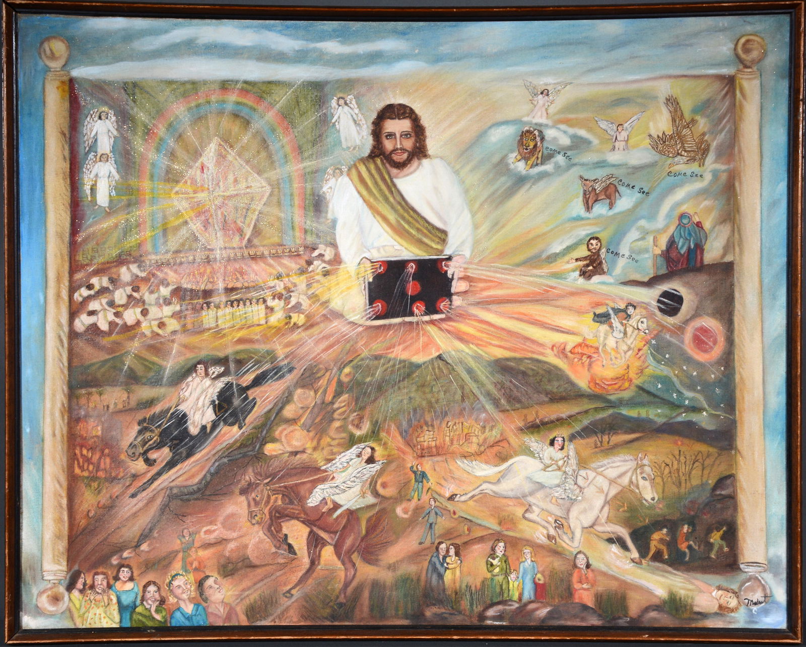 Myrtice West. Who Is Worthy To Open The Book. (1 of 11)