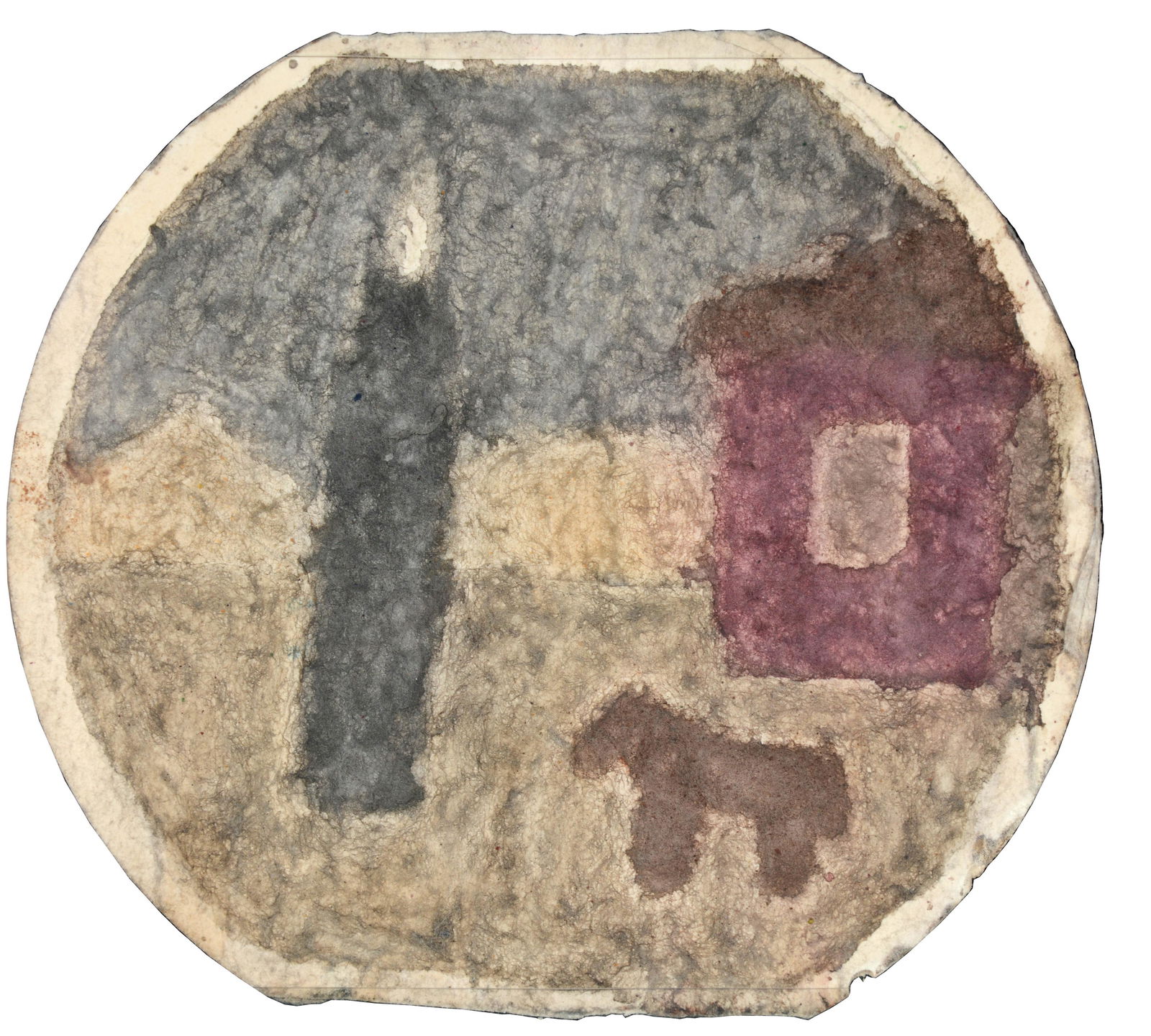 James Castle. Double-Sided Work (B) (1 of 8)