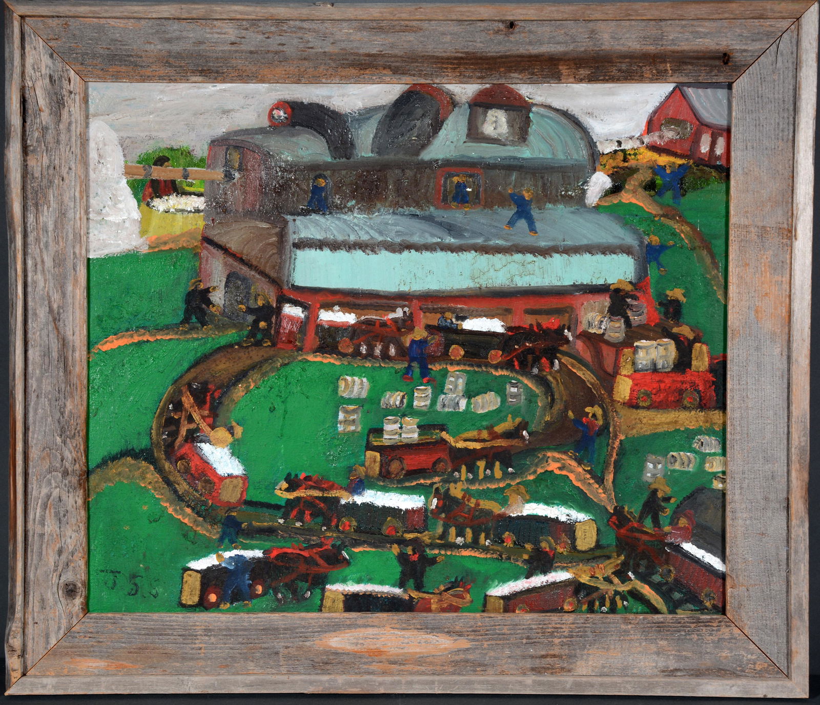 Rev. Johnnie Swearingen. Cotton Gin. (1 of 5)