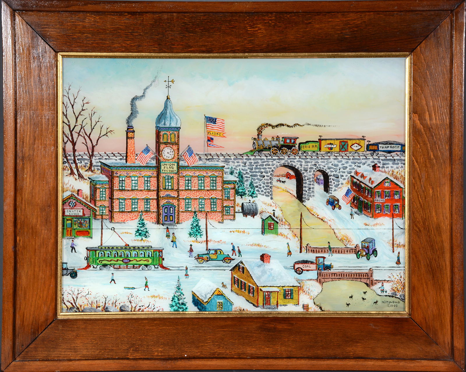 Milton Bond. The Flag Factory, Winter of 1928. (1 of 8)