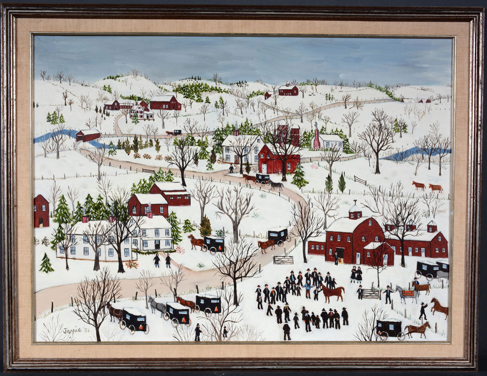 Janice Price. Amish Horse Auction. (1 of 6)