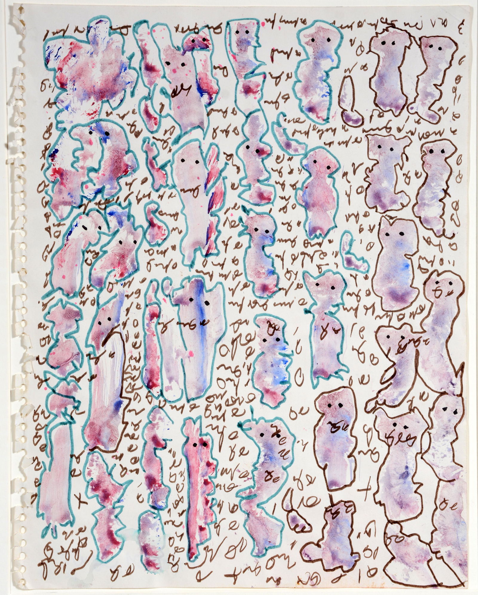 J.B. Murry. Writing Over Spirits. (1 of 2)