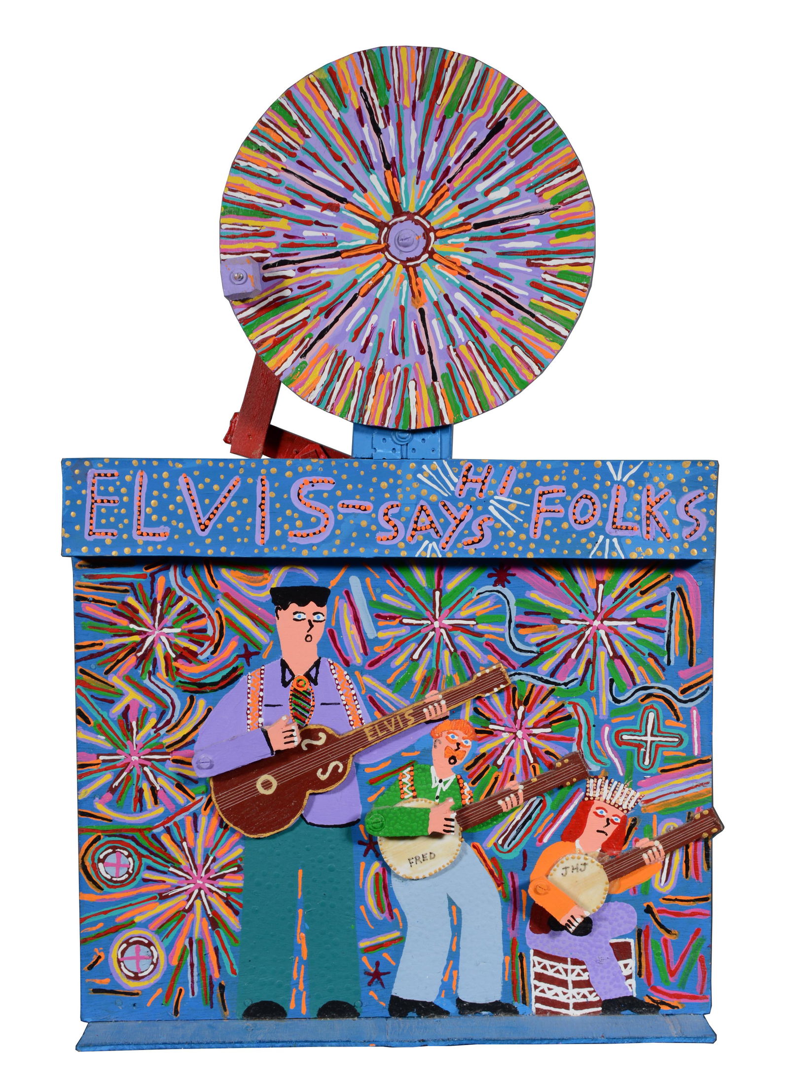 James Harold Jennings. Elvis Says Hi Folks. (1 of 4)