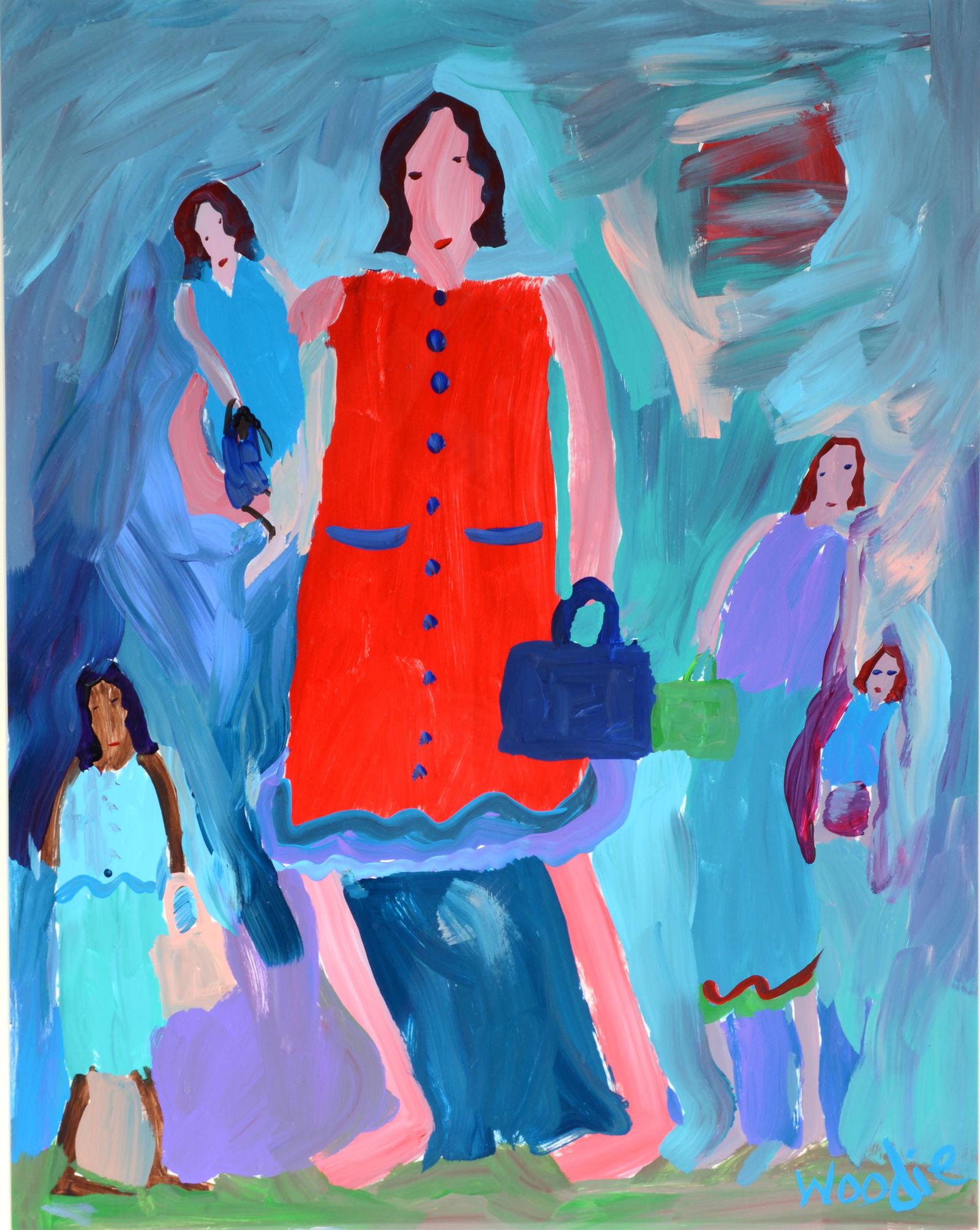 Woodie Long. Going Shopping. (1 of 4)