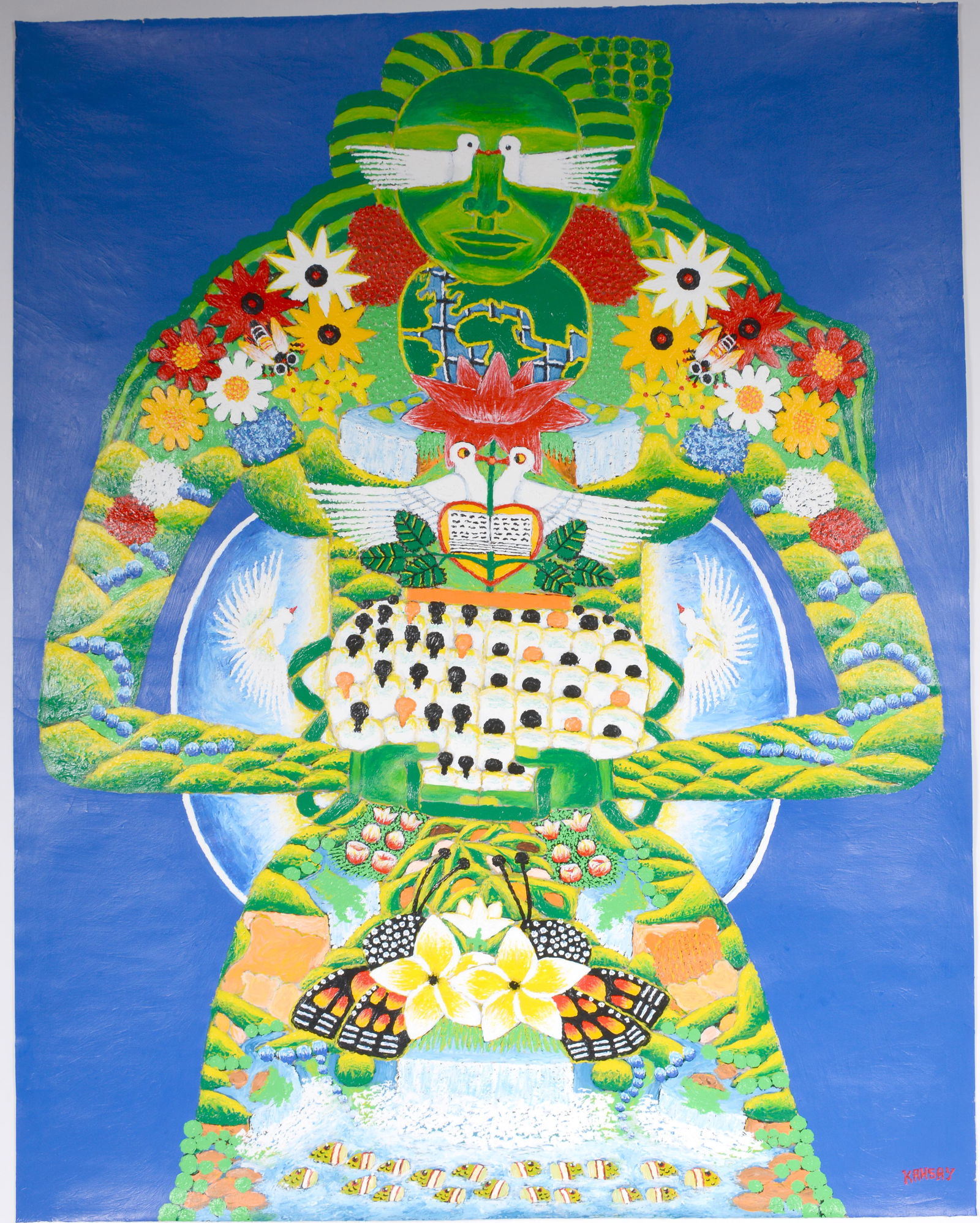 Kahsay Tsadkan. Mother Earth Wants Peace. (1 of 3)