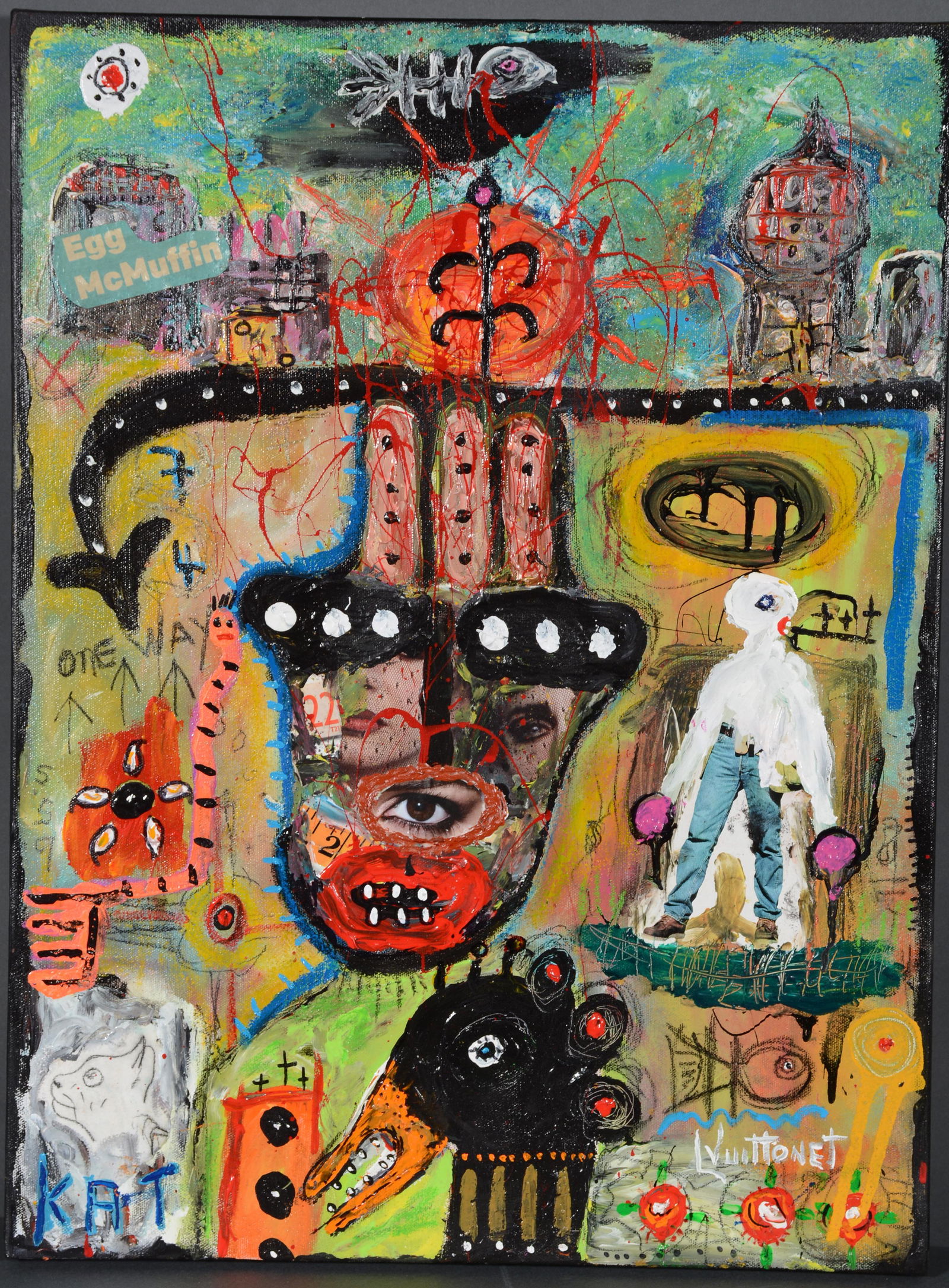 Louis Vuittonet. Cityscape With Duck Head. (1 of 3)