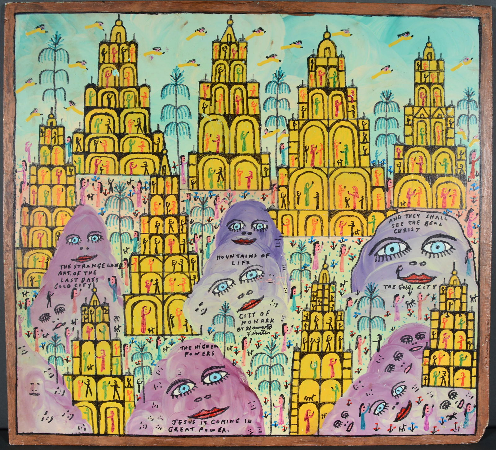 Howard Finster. City of Mokark. (1 of 4)