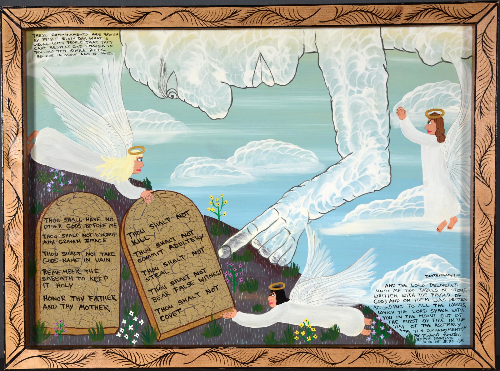 Michael Finster. Ten Commandments Are God's Law. (1 of 2)