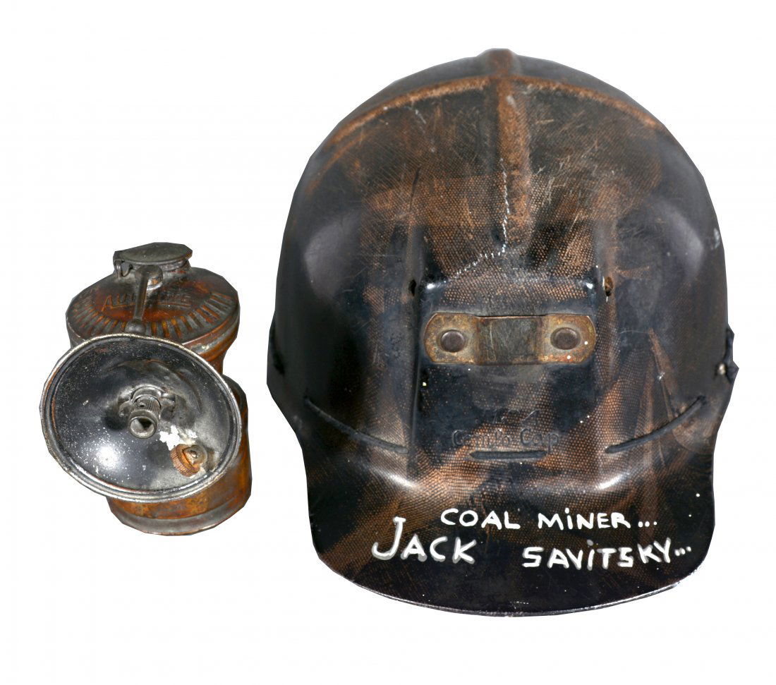 Jack Savitsky. Coal Miner Jack's Safety Helmet. (1 of 7)