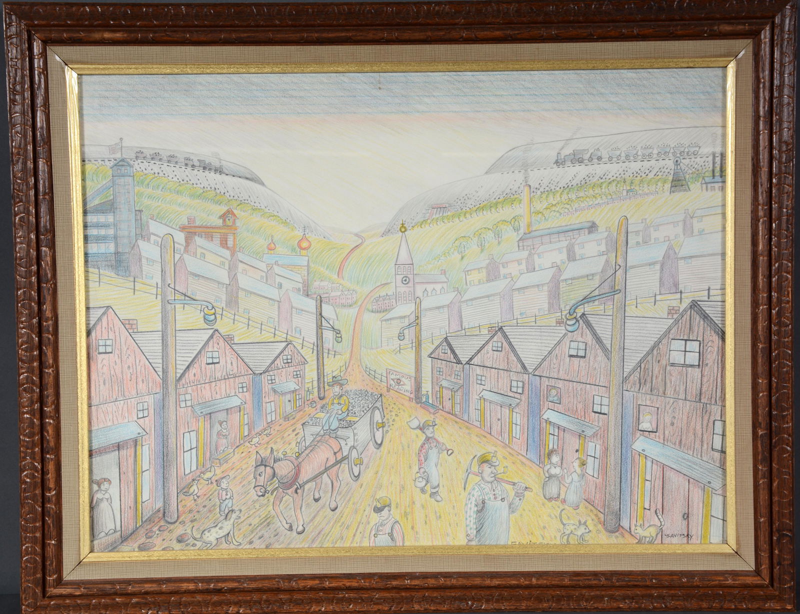 Jack Savitsky. Village of Silver Creek, PA. (1 of 4)