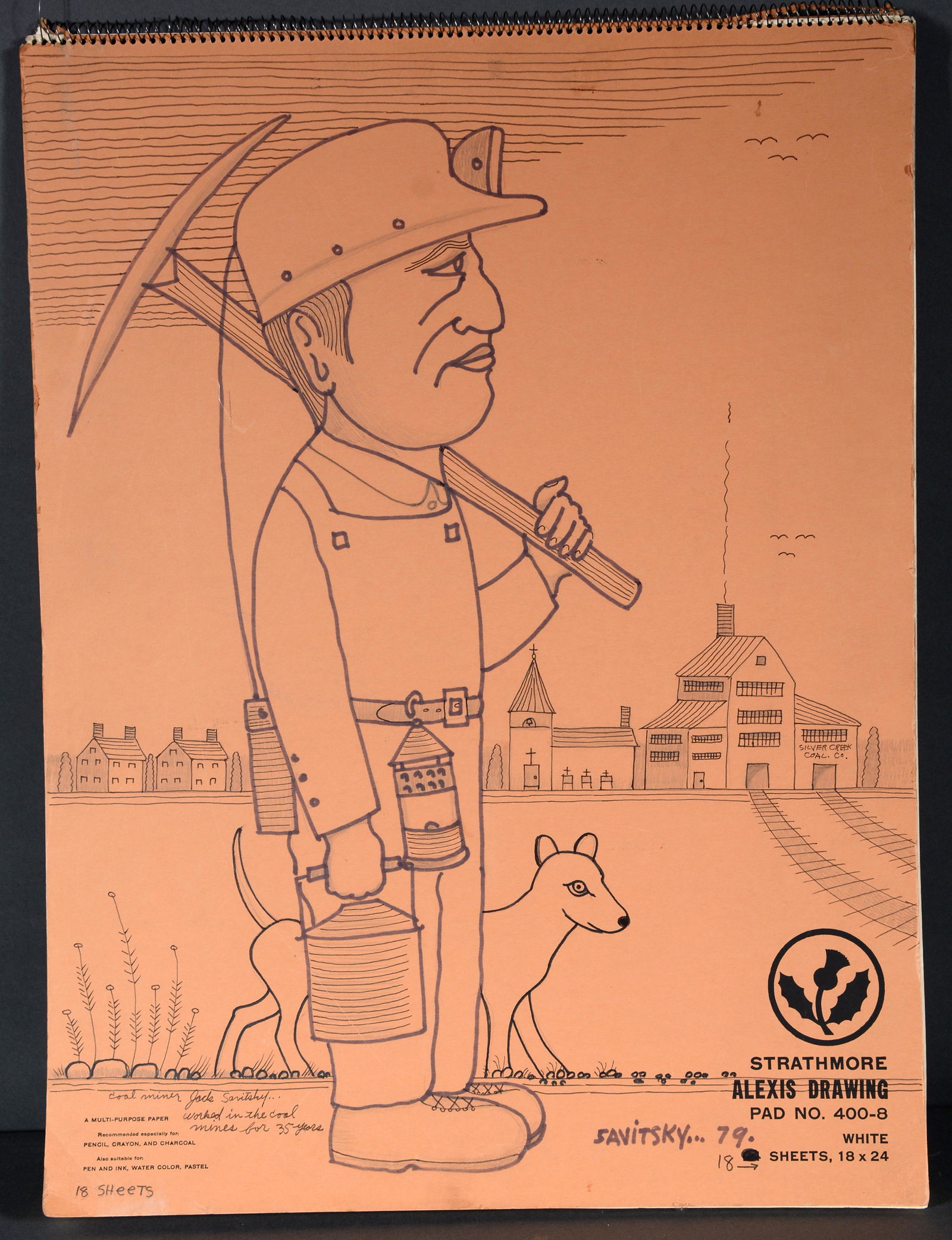 Jack Savitsky. Sketchbook. (1 of 16)