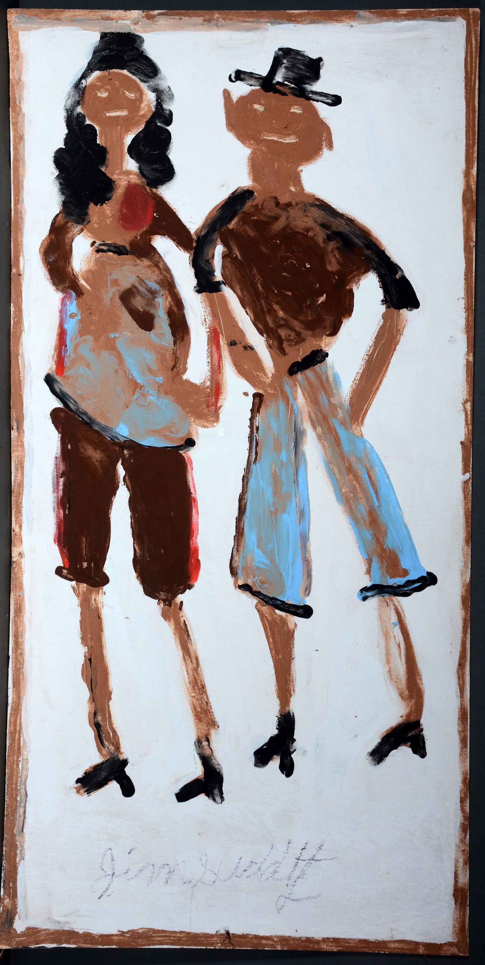 Jimmy Lee Sudduth. Tall Couple. (1 of 2)