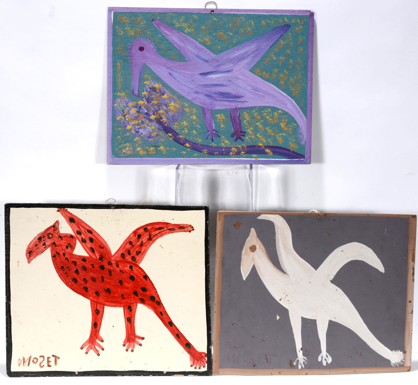 Mose Tolliver. French, Teco, Panon Birds. (1 of 2)