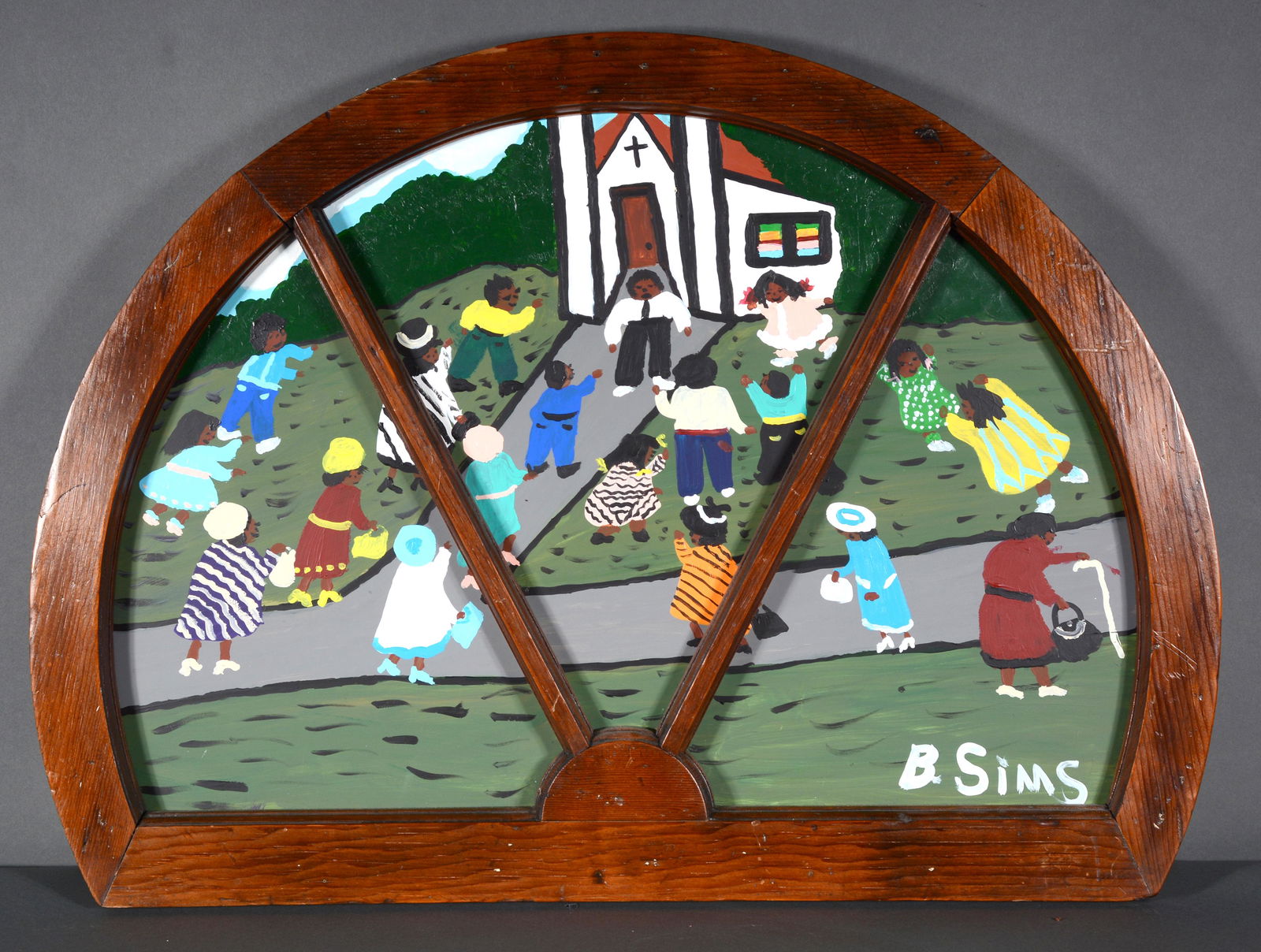 Bernice Sims. Going To Church. (1 of 3)