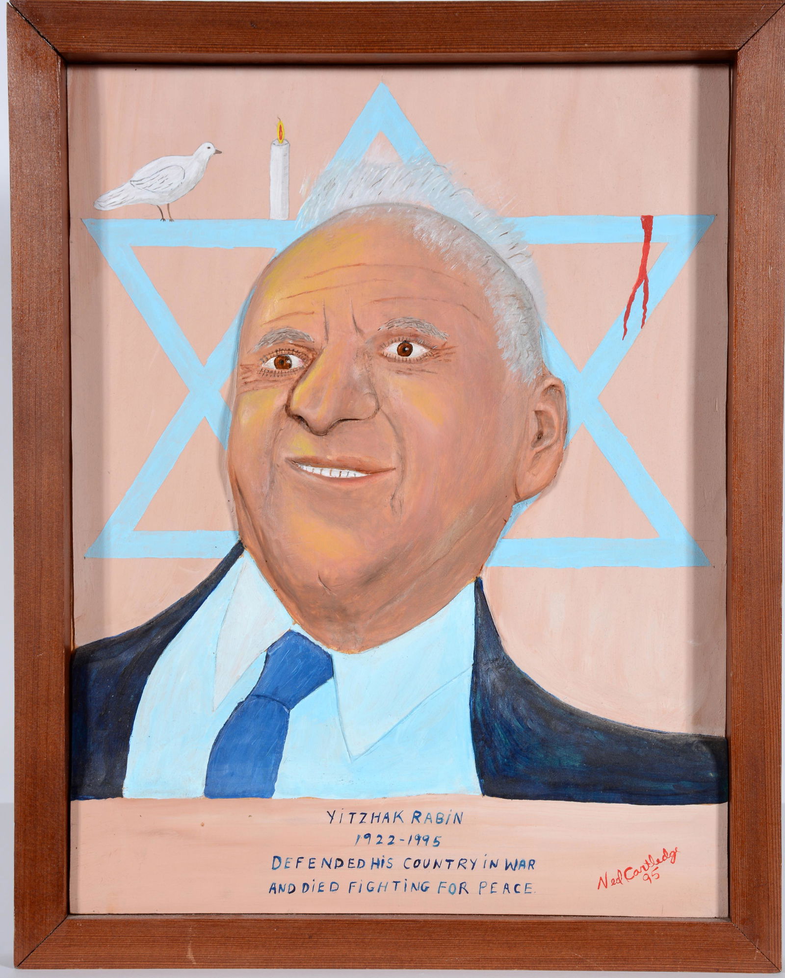 Ned Cartledge. Yitzhak Rabin. (1 of 4)