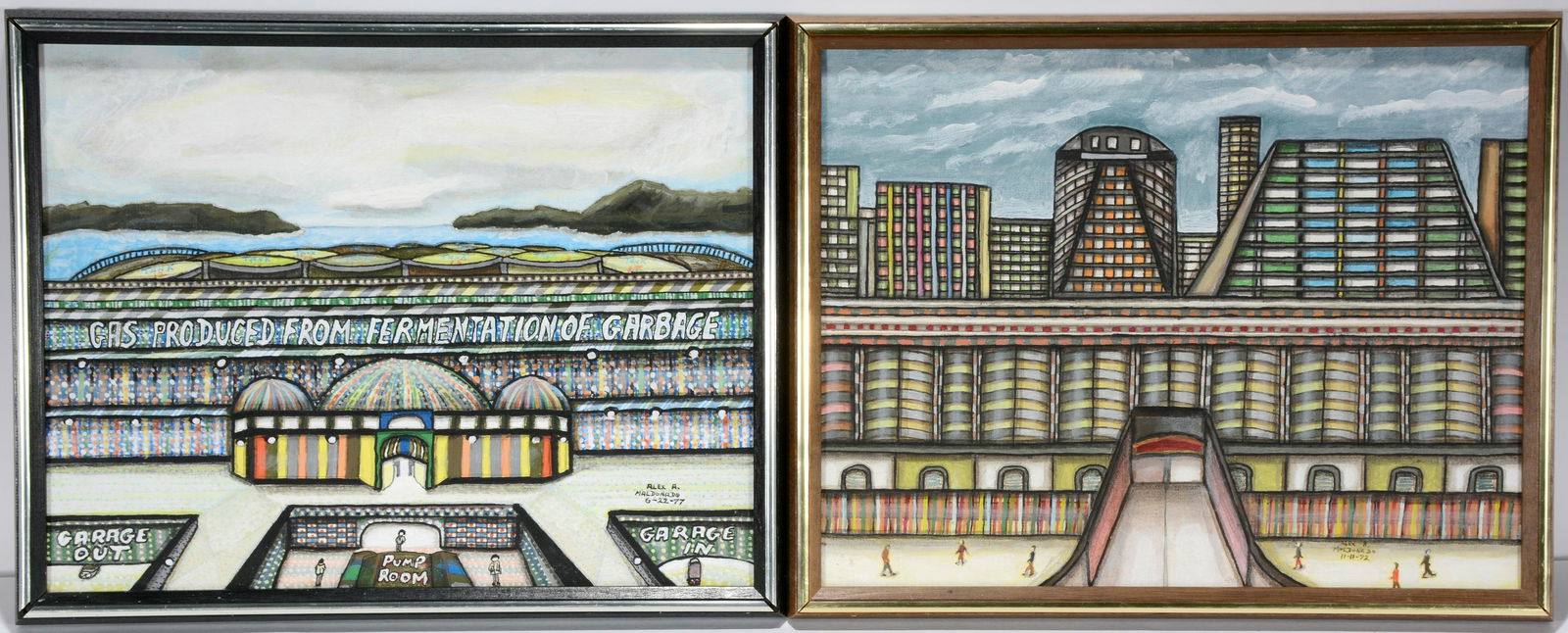 Alex Maldonado. Gas From Fermentation & Untitled. (1 of 3)