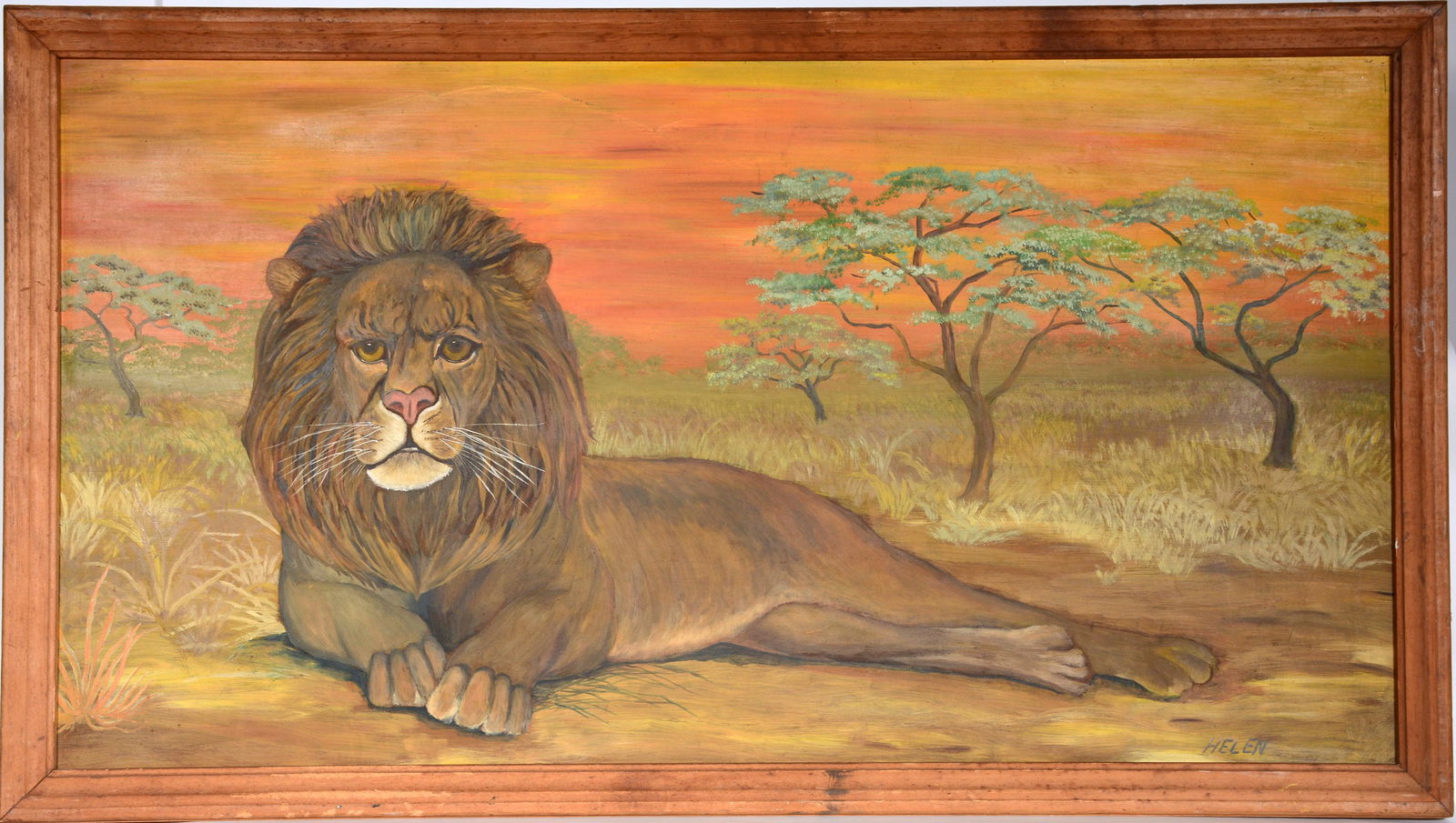 Helen LaFrance. Lion. (1 of 3)