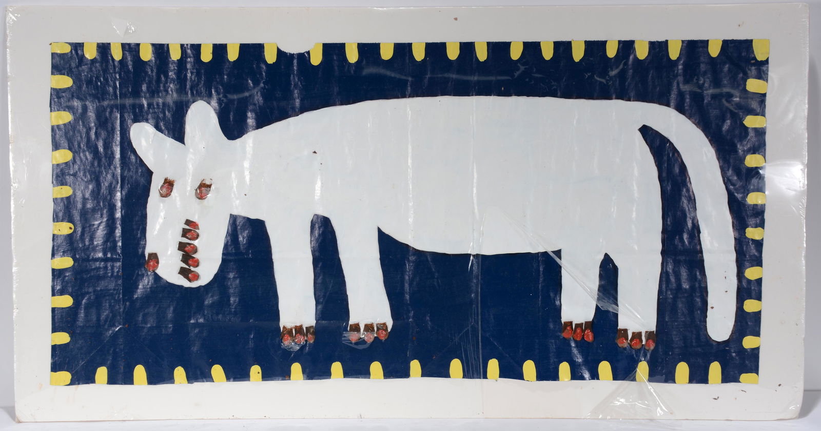 Richard Burnside. White Dog. (1 of 1)