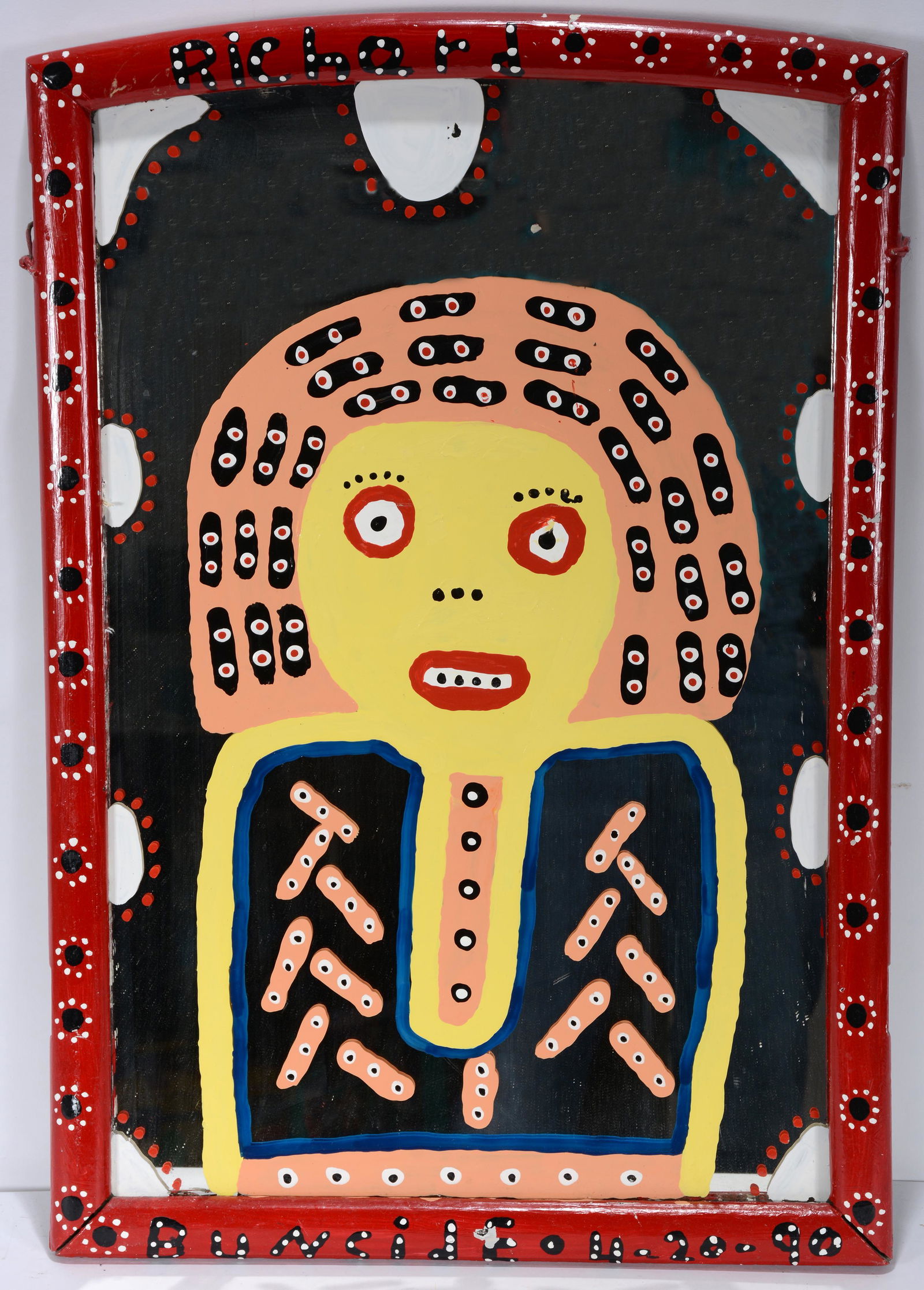 Richard Burnside. Portrait on Mirror. (1 of 1)