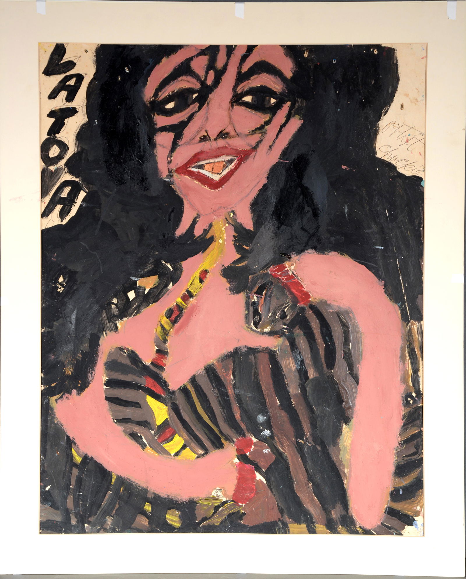 Artist Chuckie Williams. LaToya. (1 of 2)