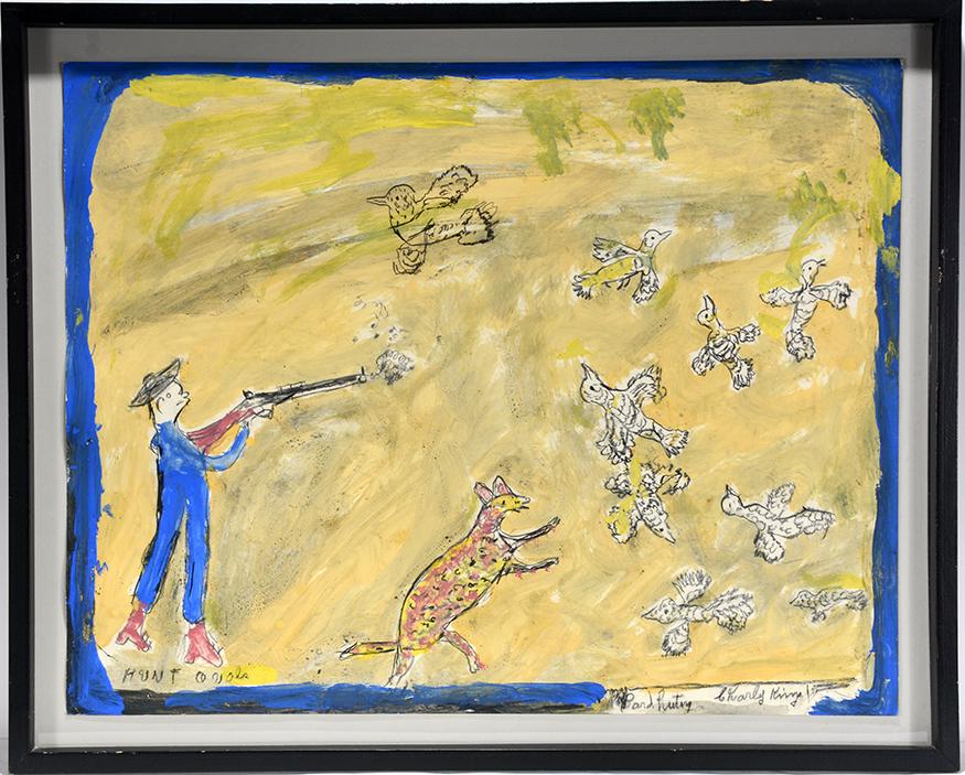 Charlie Kinney. Bard Hunting (sic.) (1 of 3)