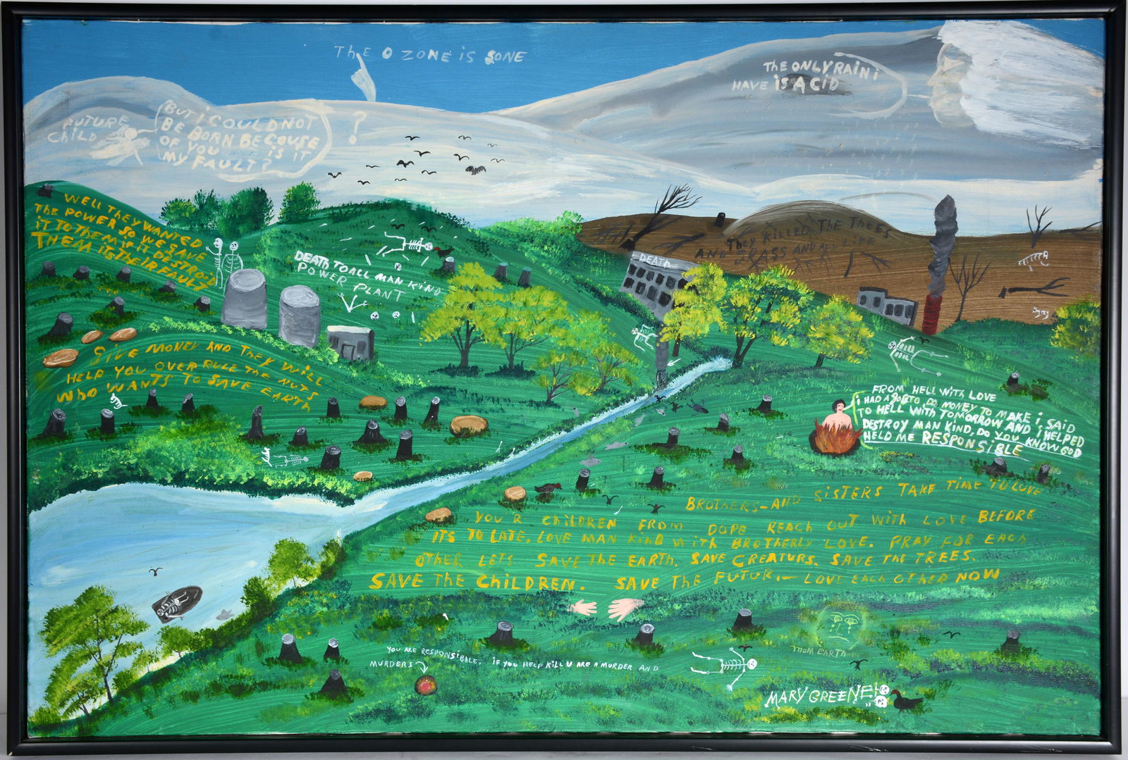 Mary Greene. Destruction Of Earth. (1 of 2)