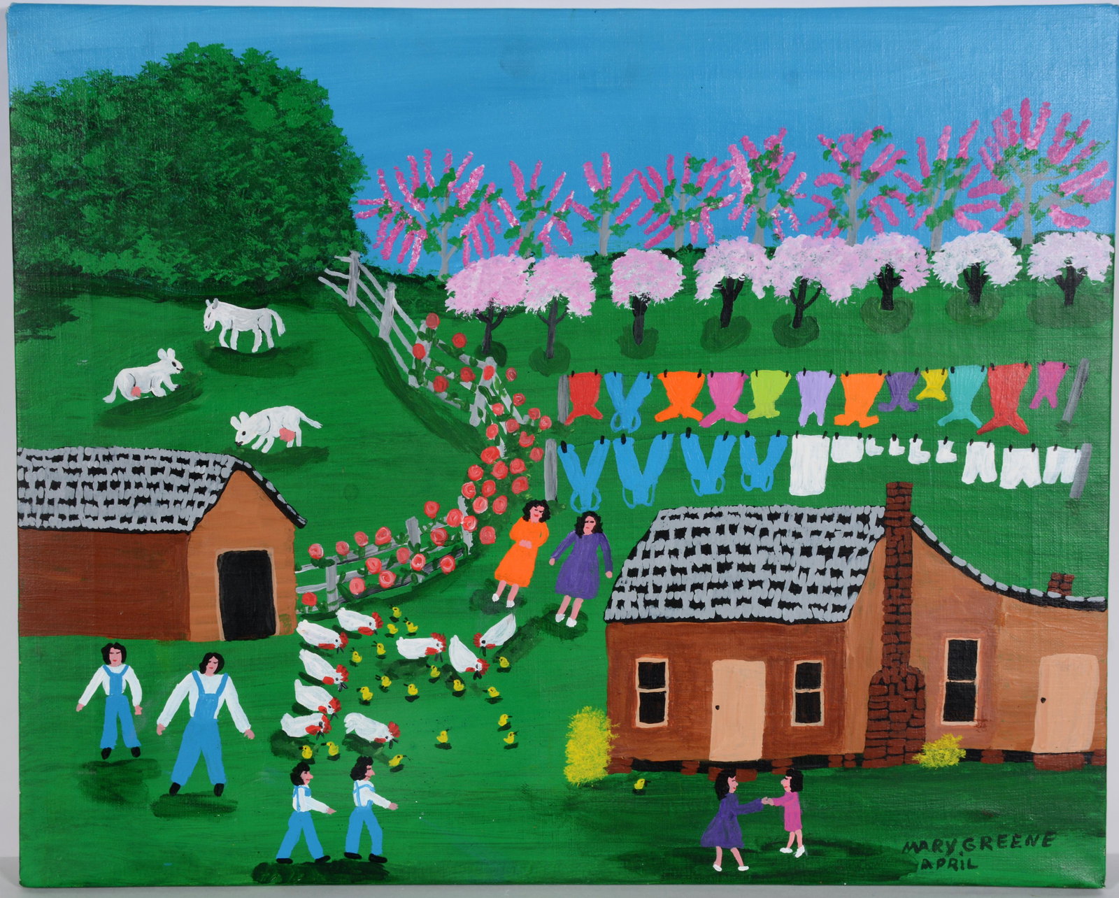 Mary Greene. April. (1 of 2)