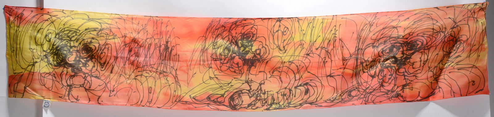 Dwight Mackintosh, Attrib. Faces On Fabric. (1 of 2)