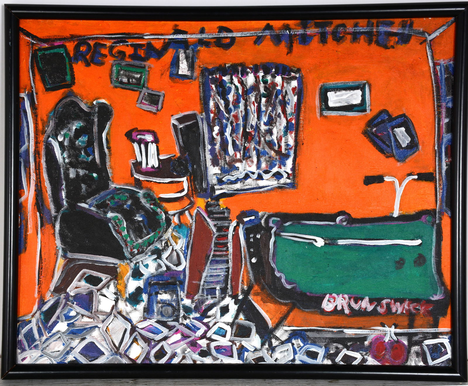 Reginald Mitchell. Pool Hall. (1 of 2)