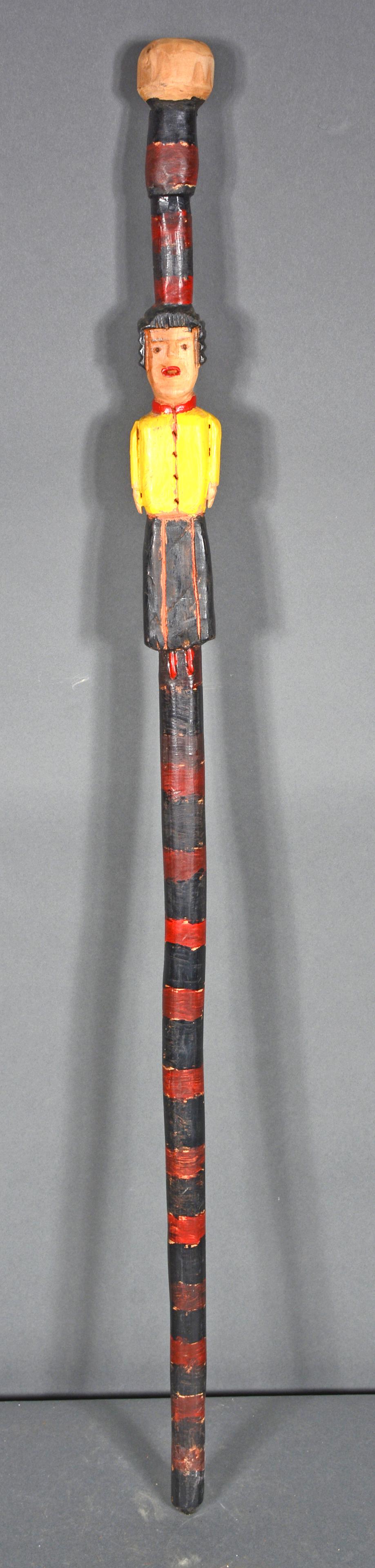 Carl McKenzie. Woman Walking Cane. (1 of 2)