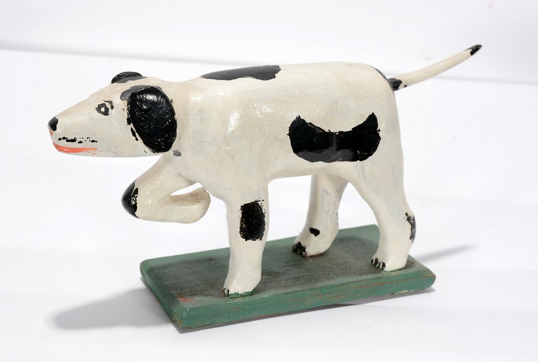 Miles Carpenter. Spotted Bird Dog. (1 of 3)