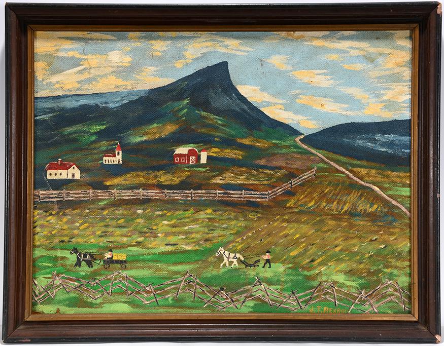 J.T. Rexrode. Plowing the Field. (1 of 3)