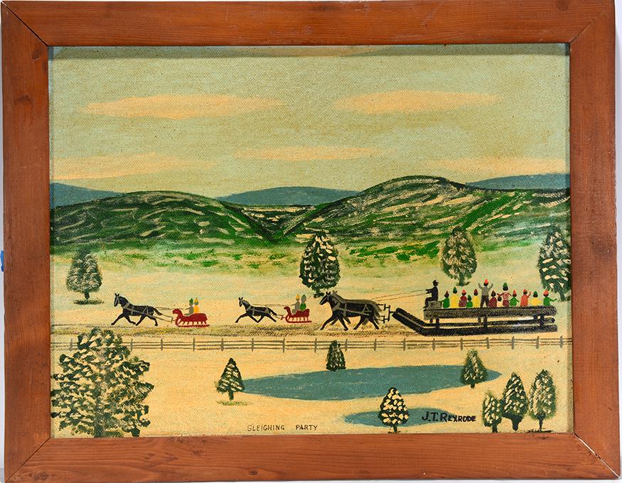 J.T. Rexrode. Sleighing Party. (1 of 4)