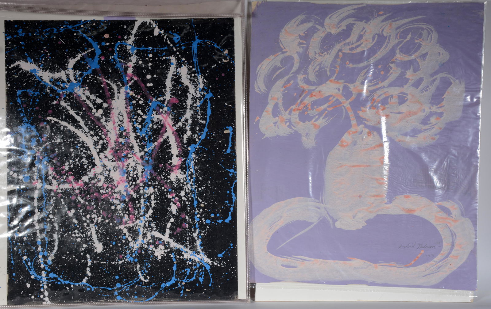 Sybil Gibson. Two Paintings. (1 of 2)