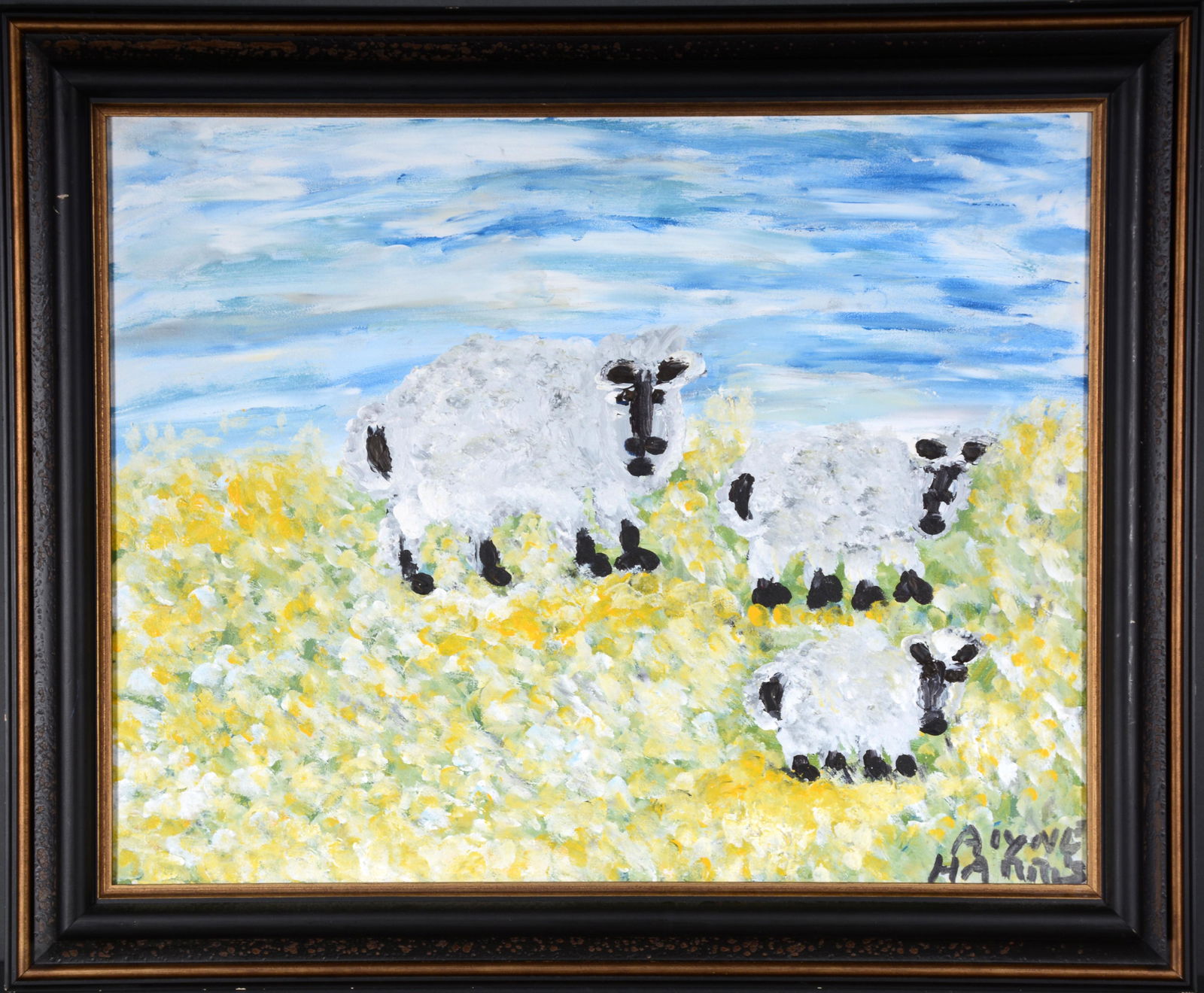 Alyne Harris. Three Sheep. (1 of 1)