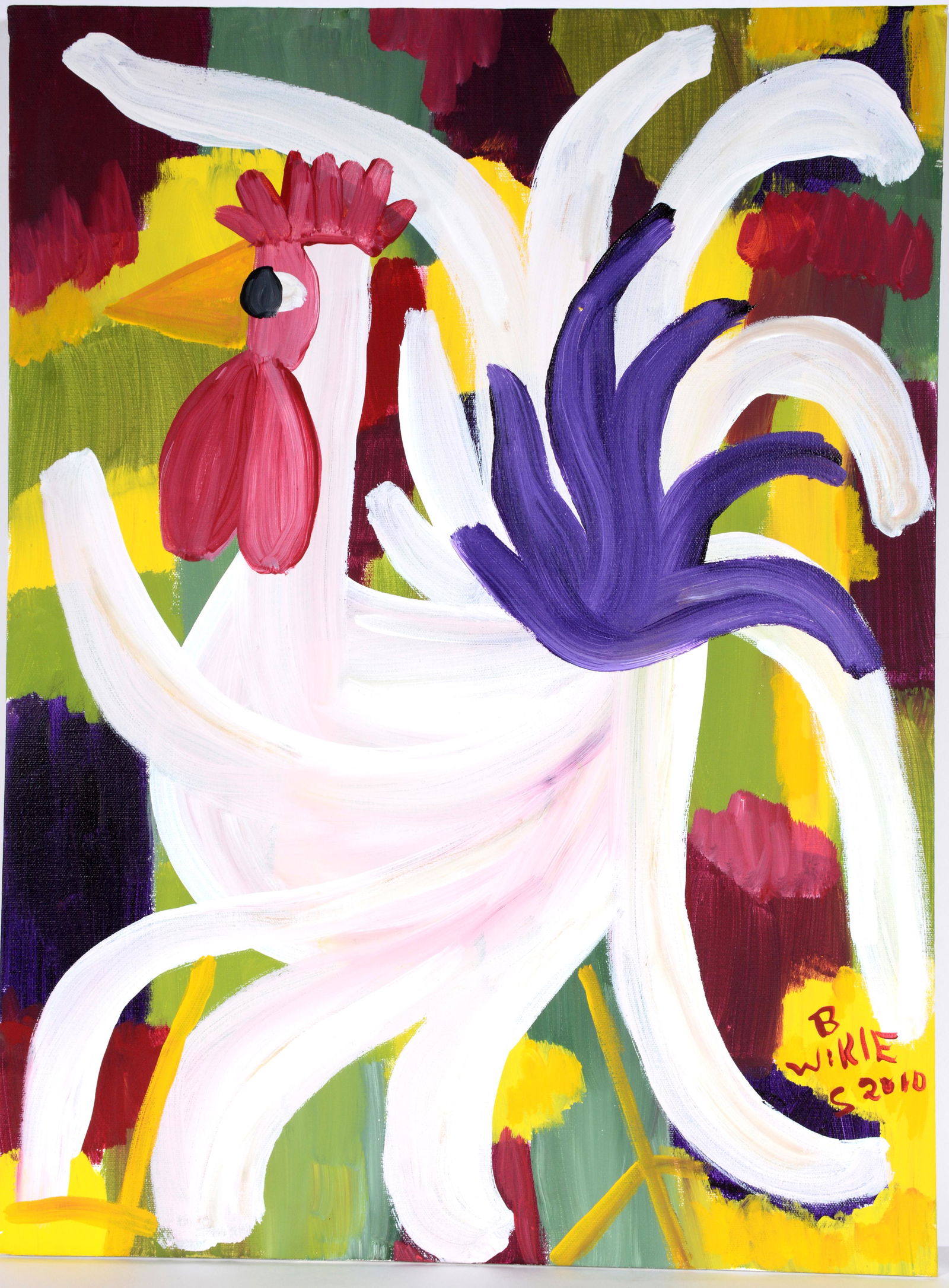 Barbara Wikle. Rooster. (1 of 2)