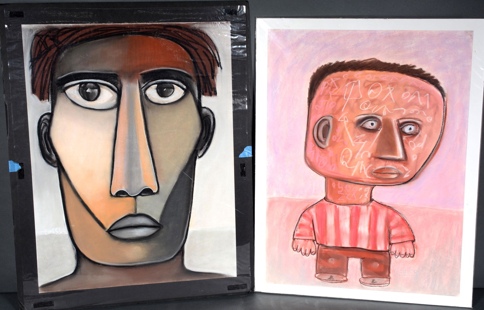 Tim Chess. Man and Child Portraits. (1 of 3)