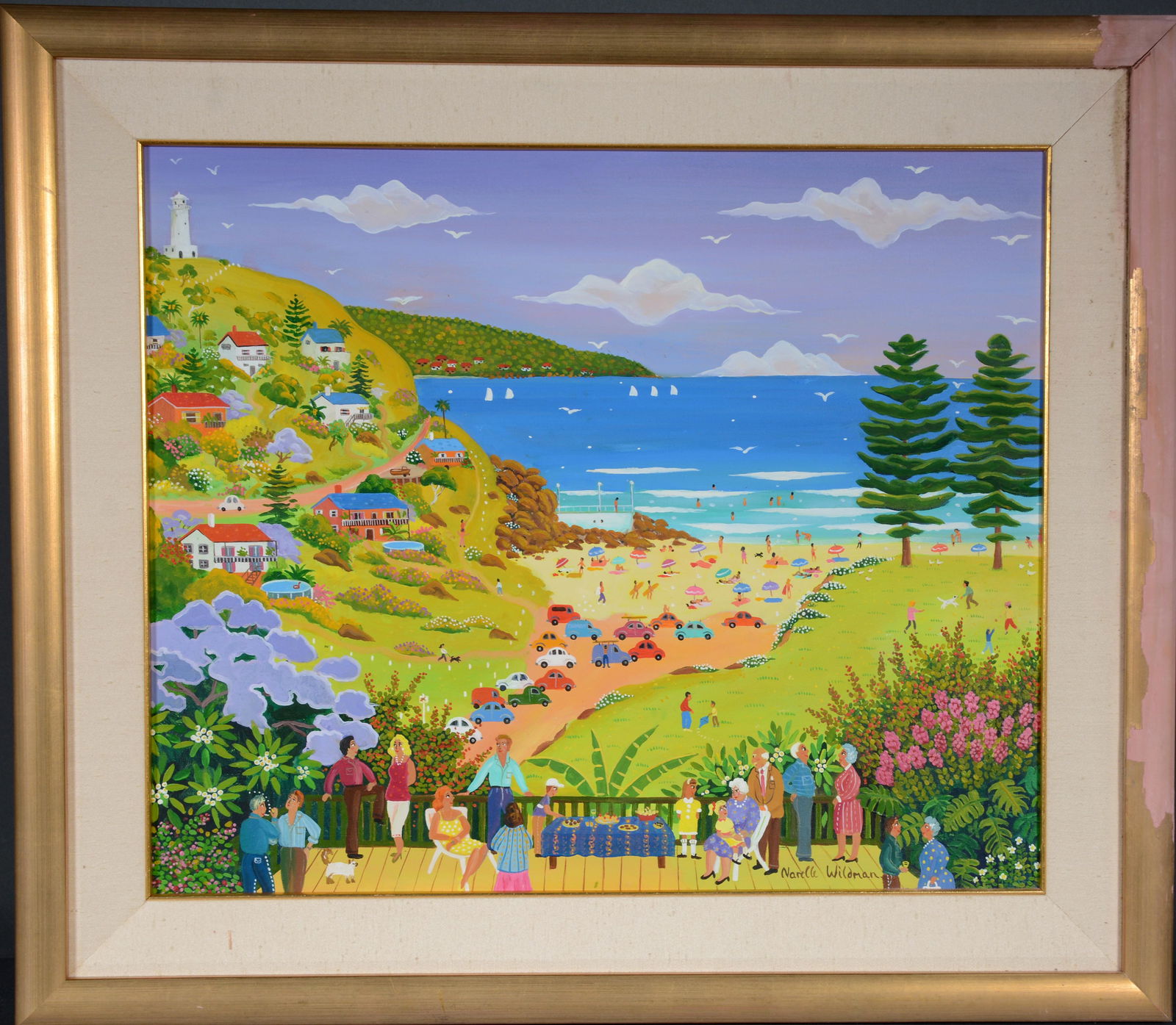 Narelle Wildman. Afternoon Tea On Balcony. (1 of 5)