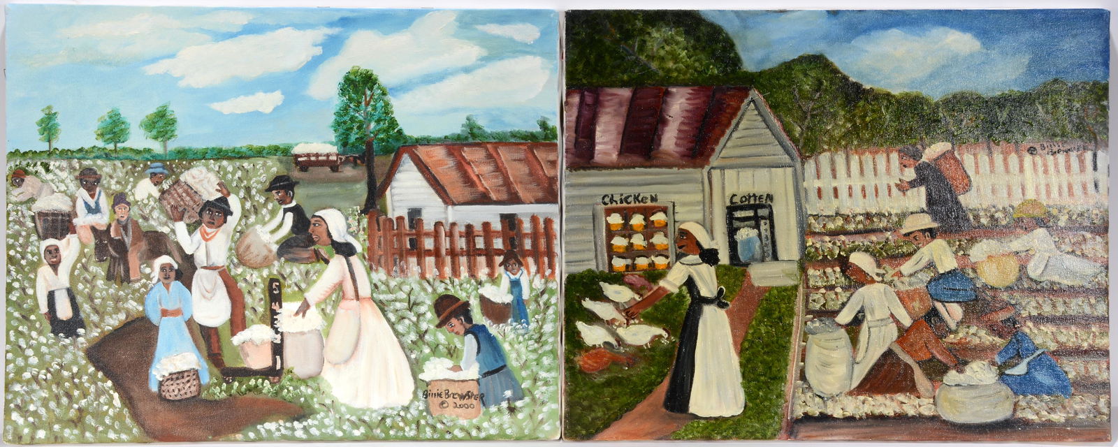 Billie Brewster. Cotton Harvesting Scenes. (1 of 1)