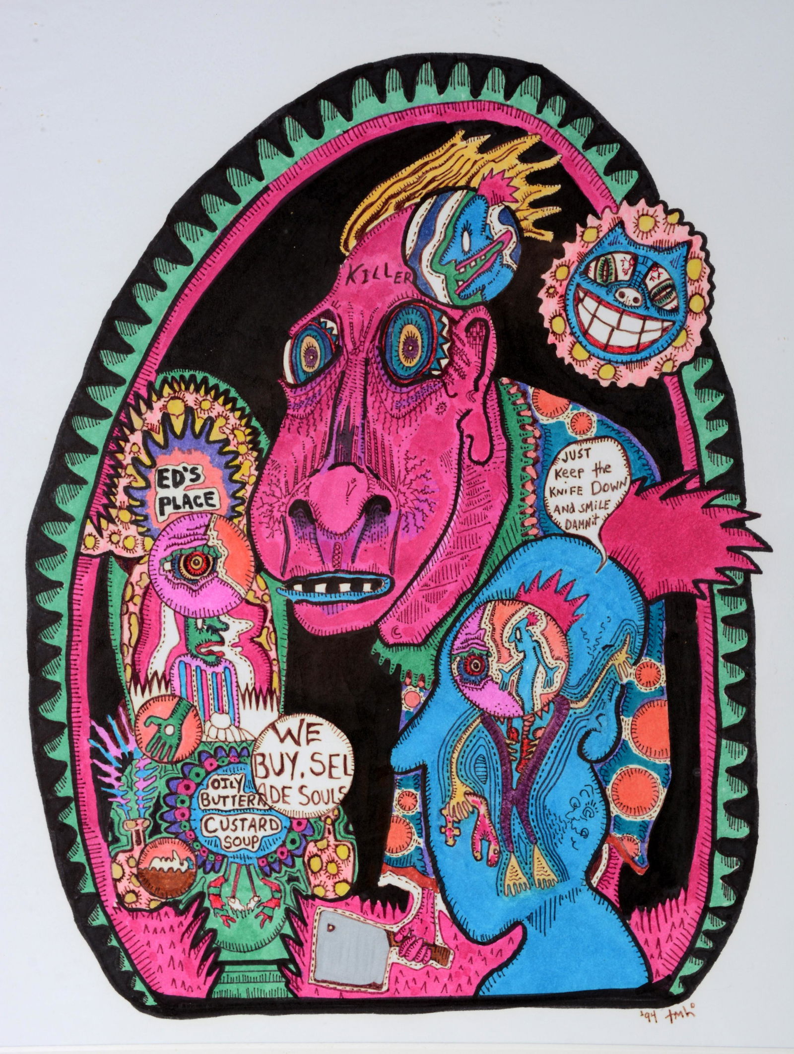 Troy Hicks. We Buy, Sell Souls. (1 of 5)