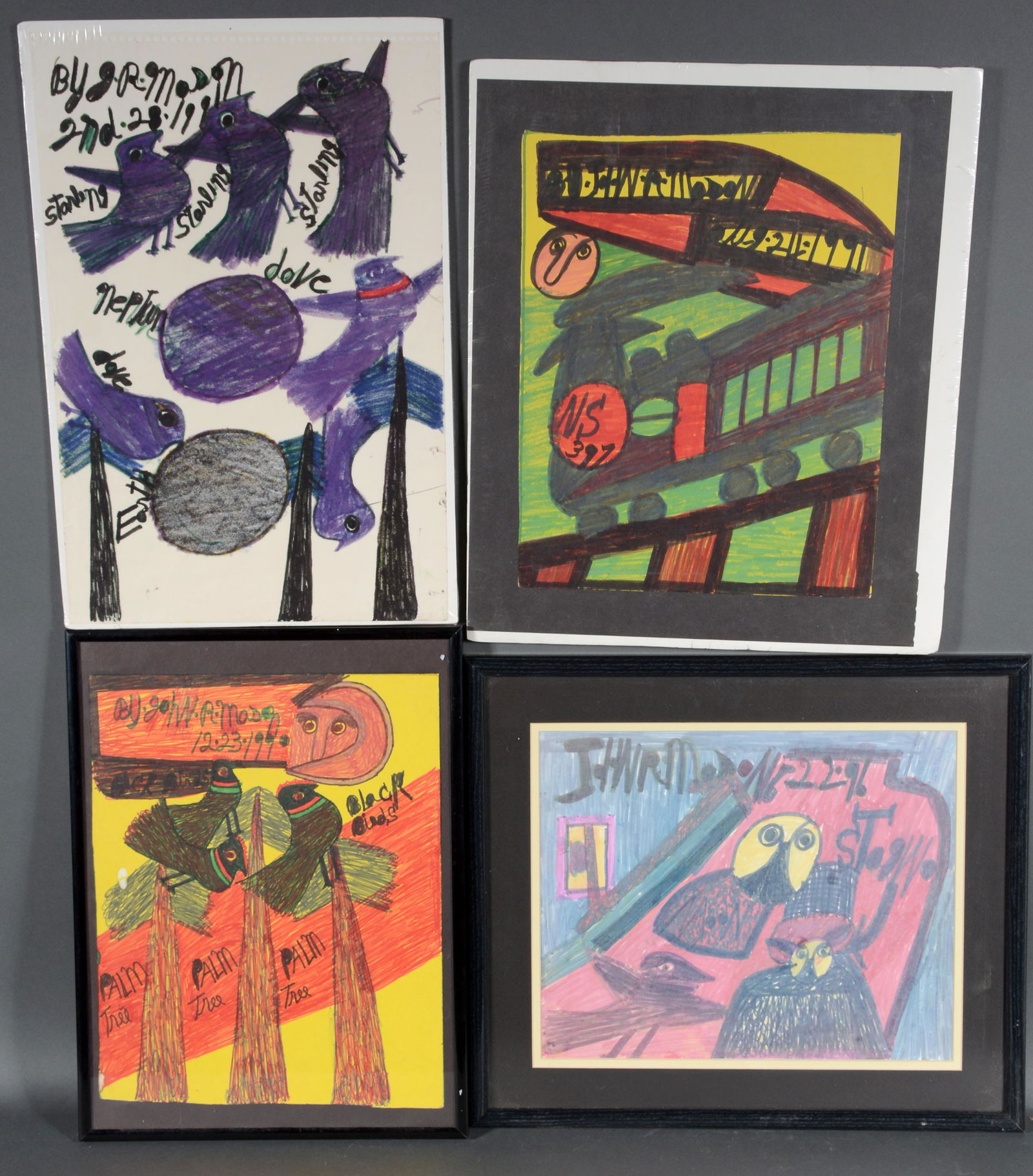 Jon Mason. Four Paintings. (1 of 1)