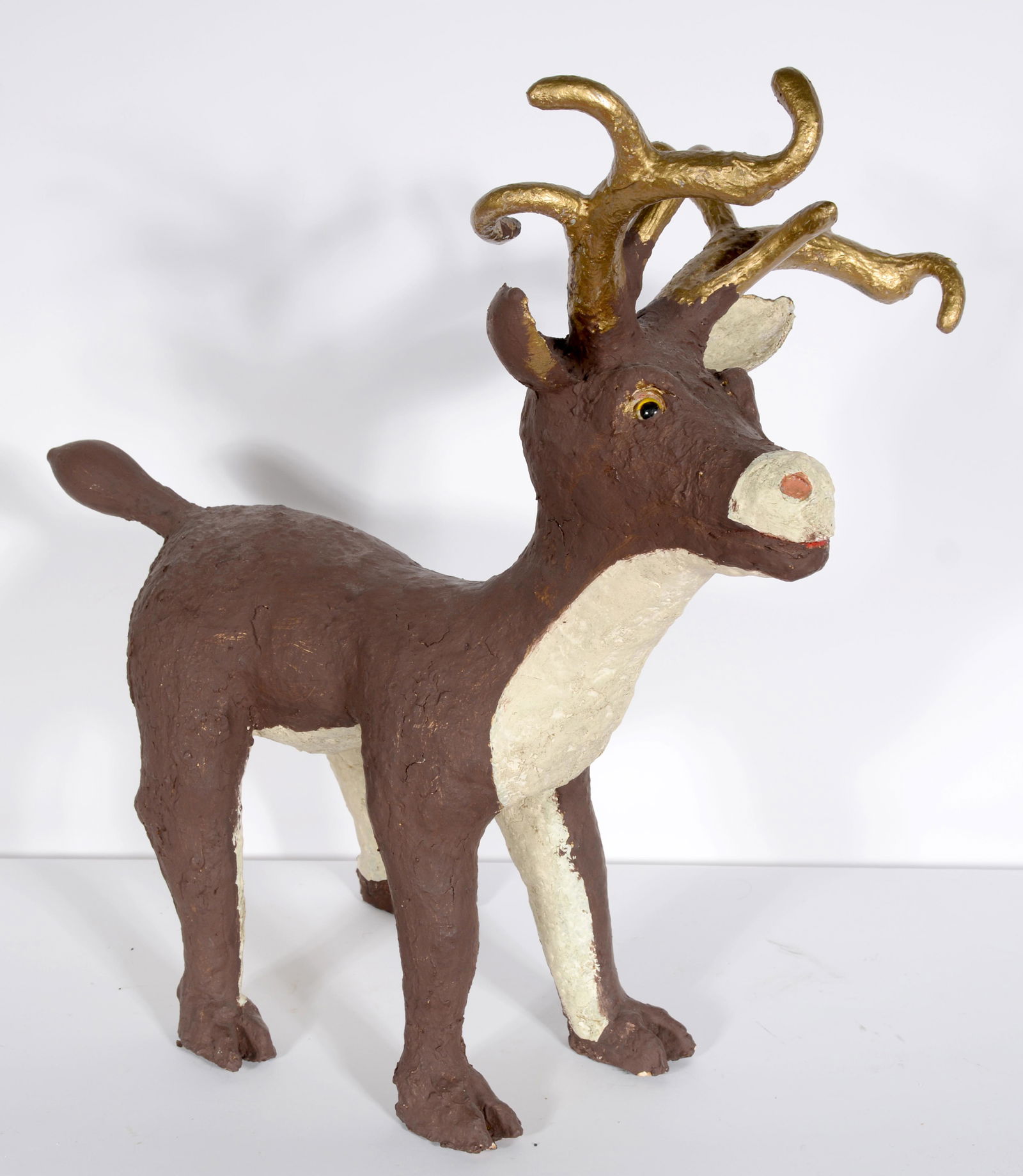 Minnie Black. Deer With Golden Rack. (1 of 2)