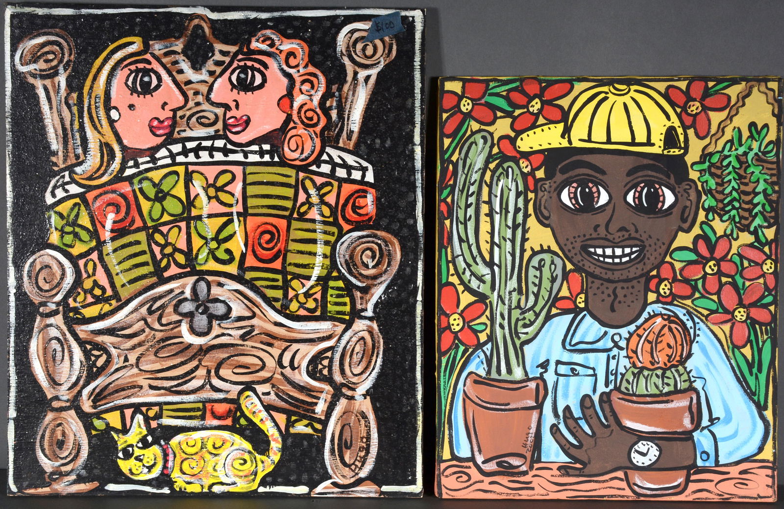 Hugo Porcaro. Pair of Works. (1 of 2)