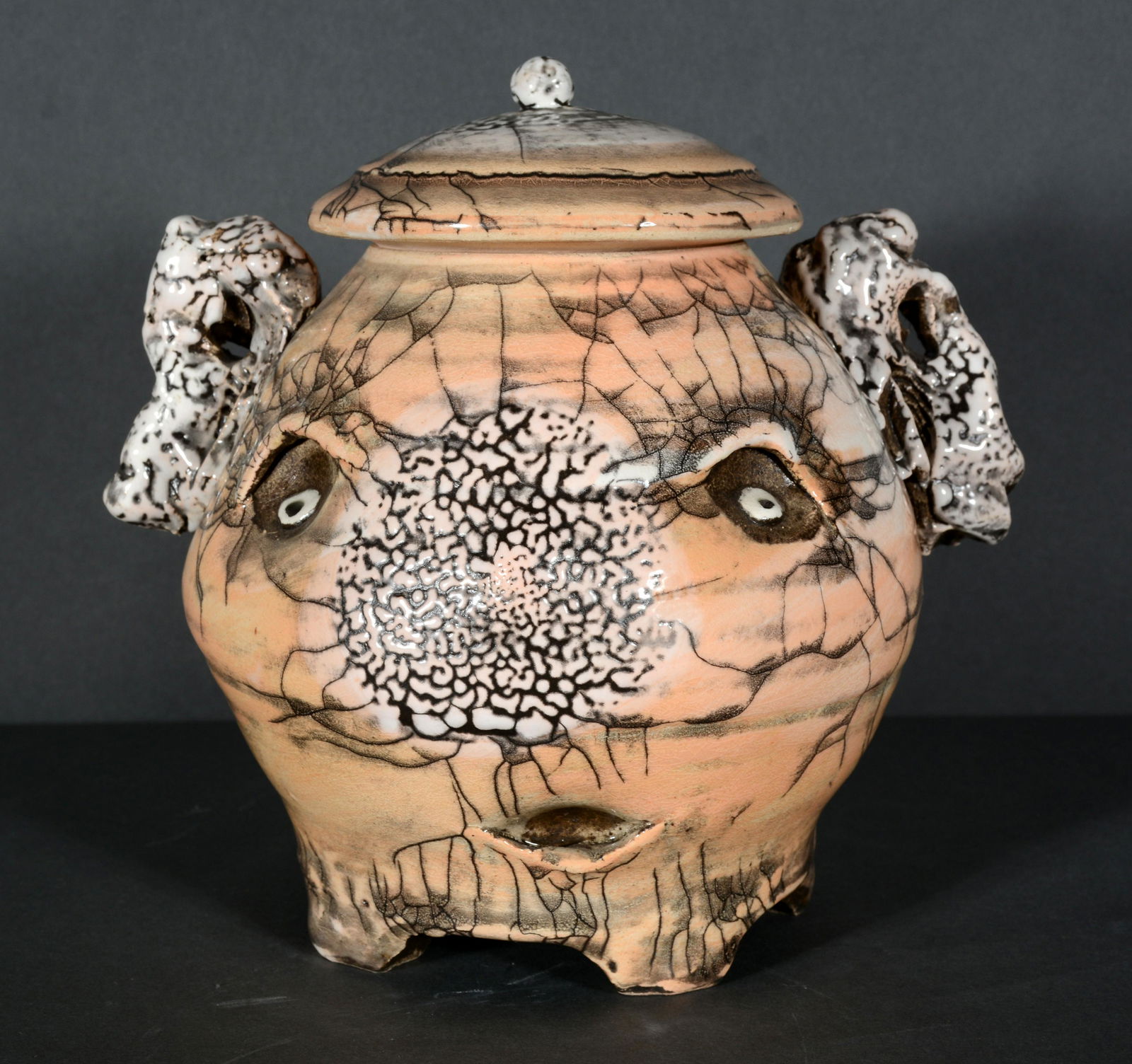 Andy Nasisse. Sugar Bowl With Lid. (1 of 3)